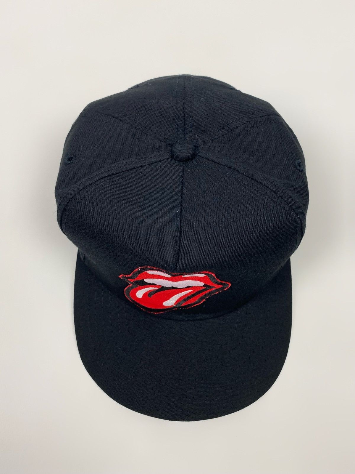 The Rolling Stones 80s 90s Vintage The Rolling Stones Logo Embroidery Snapback Size ONE SIZE - 2 Thumbnail