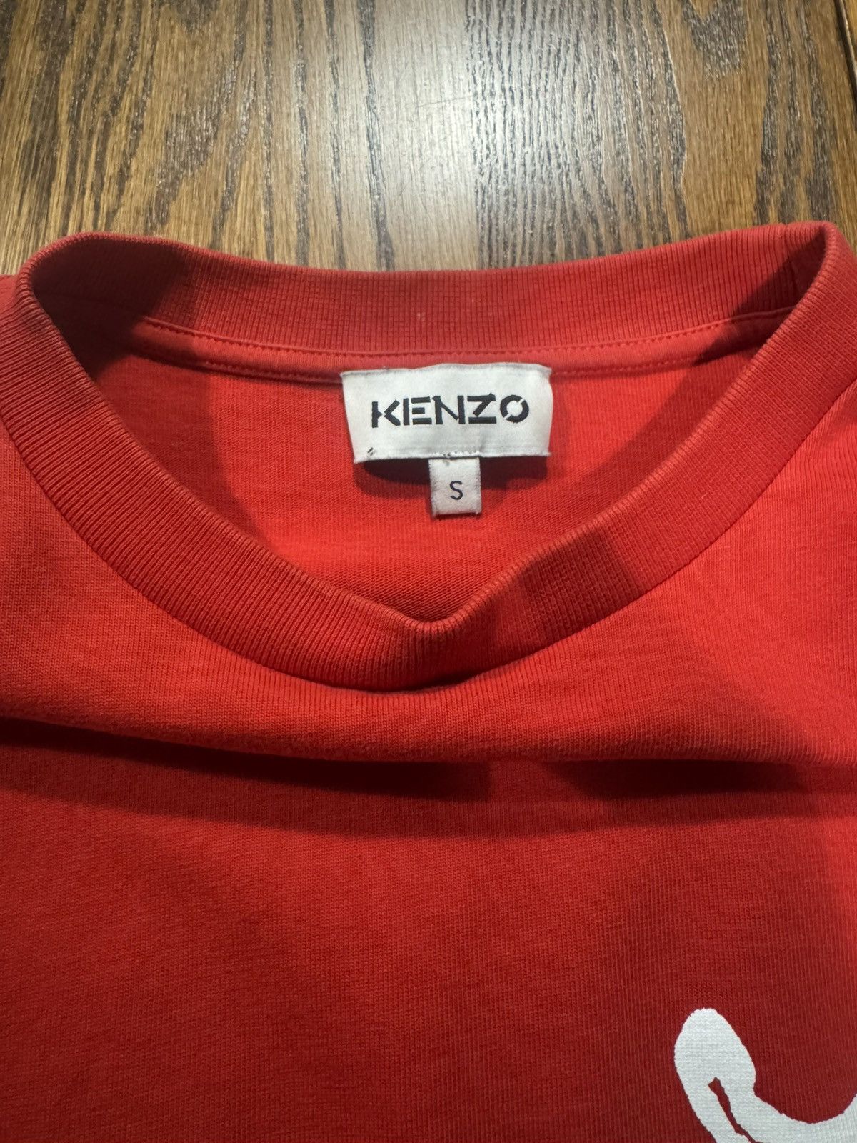 Kenzo Red Cattle Skull Icon Shirt Size US S / EU 44-46 / 1 - 3 Thumbnail