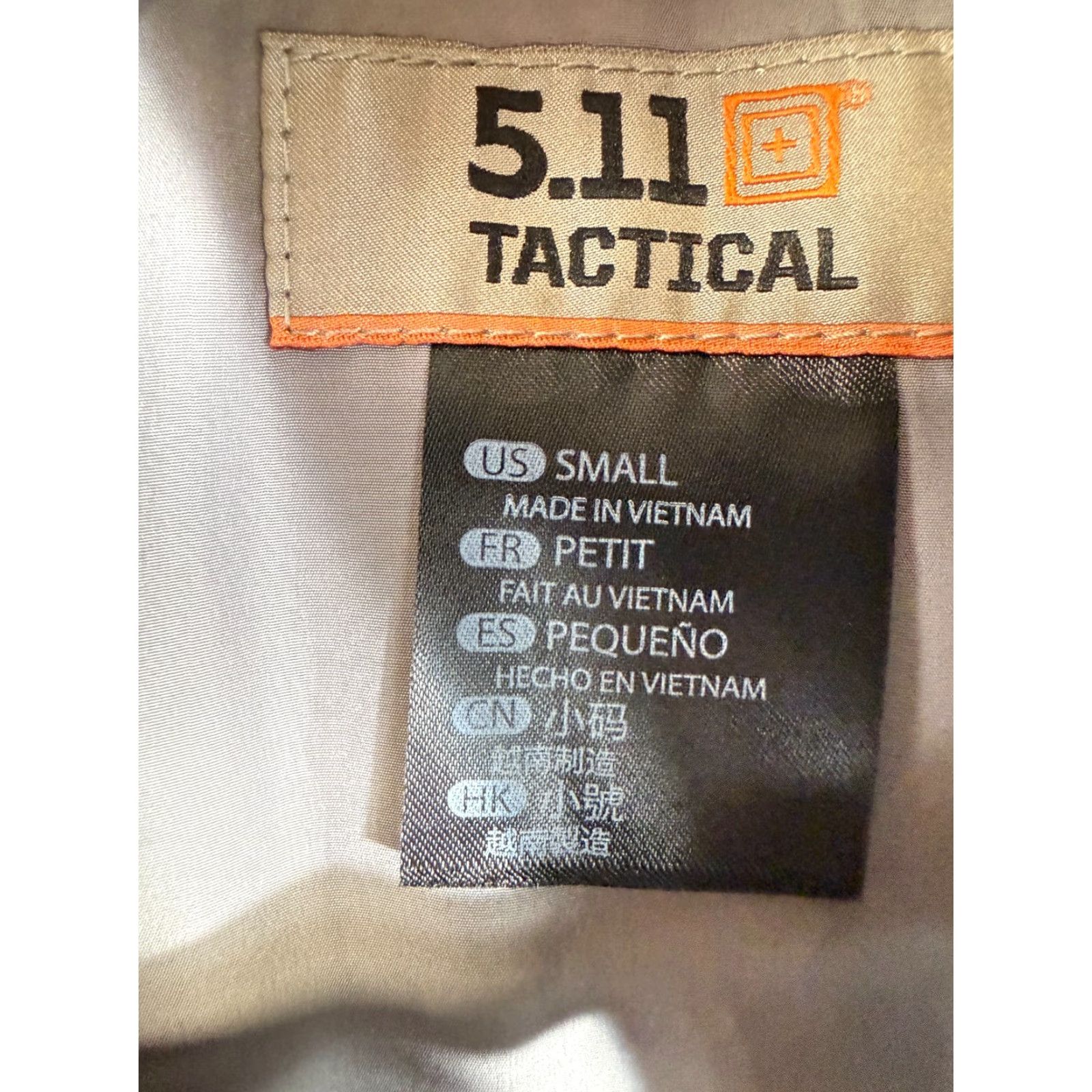 Vintage 5.11 Tactical Jacket Womens S Gray Asymmetrical Zip Outdoor Insulated Puffer Size S / US 4 / IT 40 - 6 Thumbnail