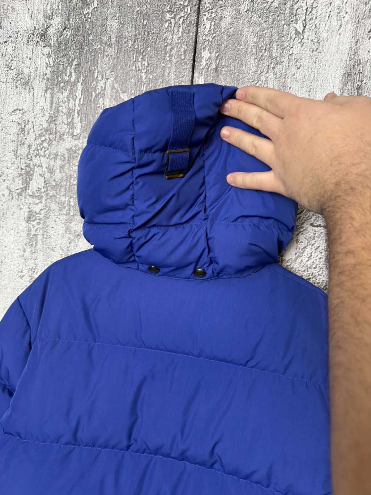 Polo Ralph Lauren Polo Ralph Lauren Men's Royal Blue Puffer Down Hooded Jacket Size US M / EU 48-50 / 2 - 18 Thumbnail