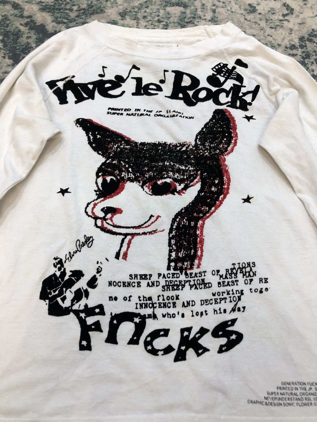Japanese Brand × Malcolm McLaren × Seditionaries Rna Vive La Rock Muslin Malcom Mclaren Style Size US M / EU 48-50 / 2 - 5 Thumbnail