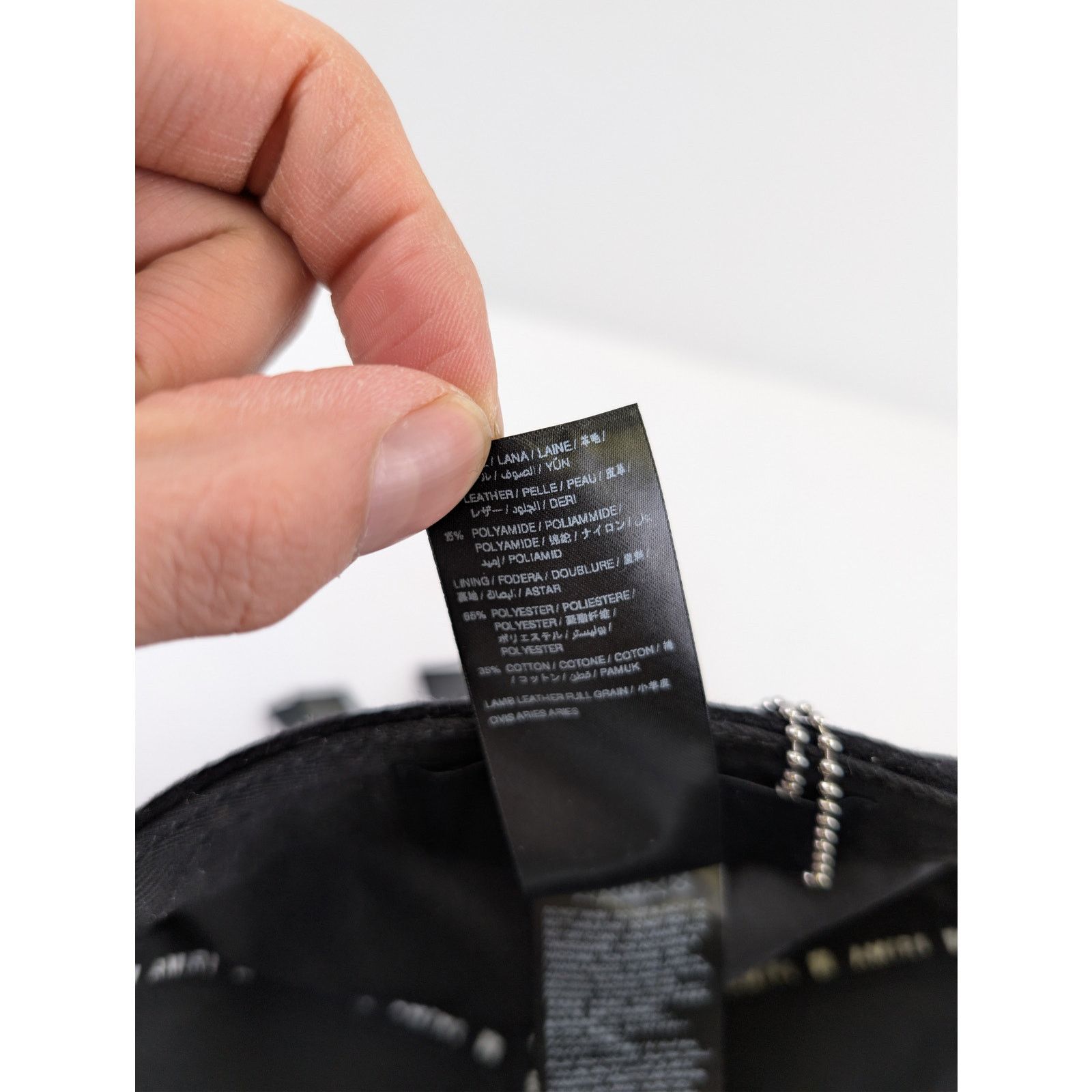 Amiri o1rshd1 Size: OS / Dream Team Two-Tone Cap / Hat in Black Size ONE SIZE - 17 Thumbnail