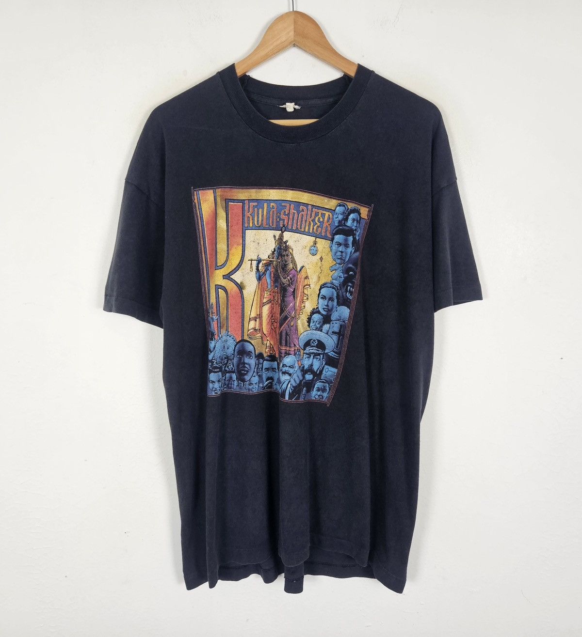 Band Tees Vintage Kula Shaker K album cover promo psychedelic shirt Size US XL / EU 56 / 4 - 2 Thumbnail