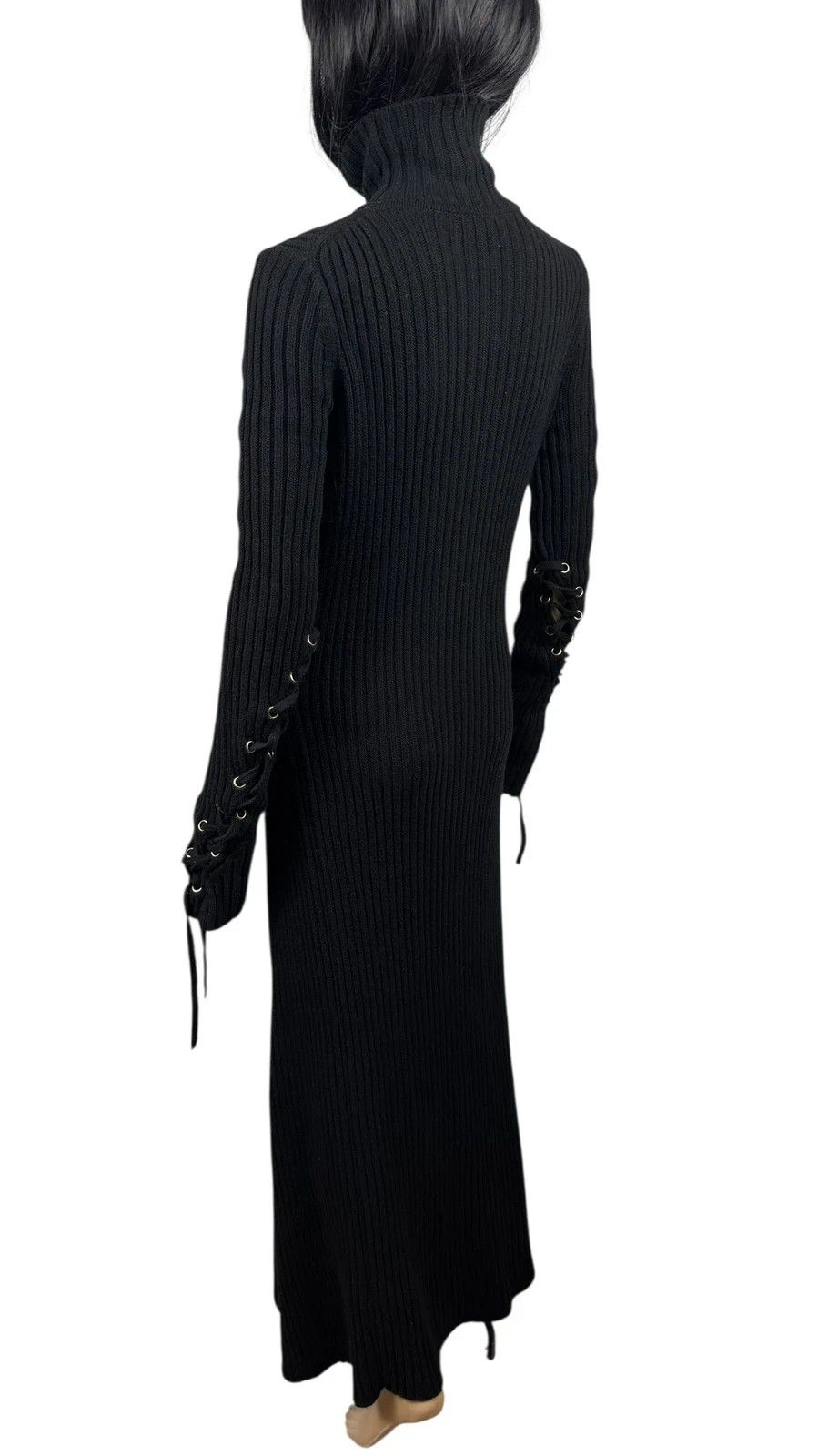 Maje Maje Maxi Dress Knit Turtleneck Wool Blend size 3 Size M / US 6-8 / IT 42-44 - 8 Thumbnail