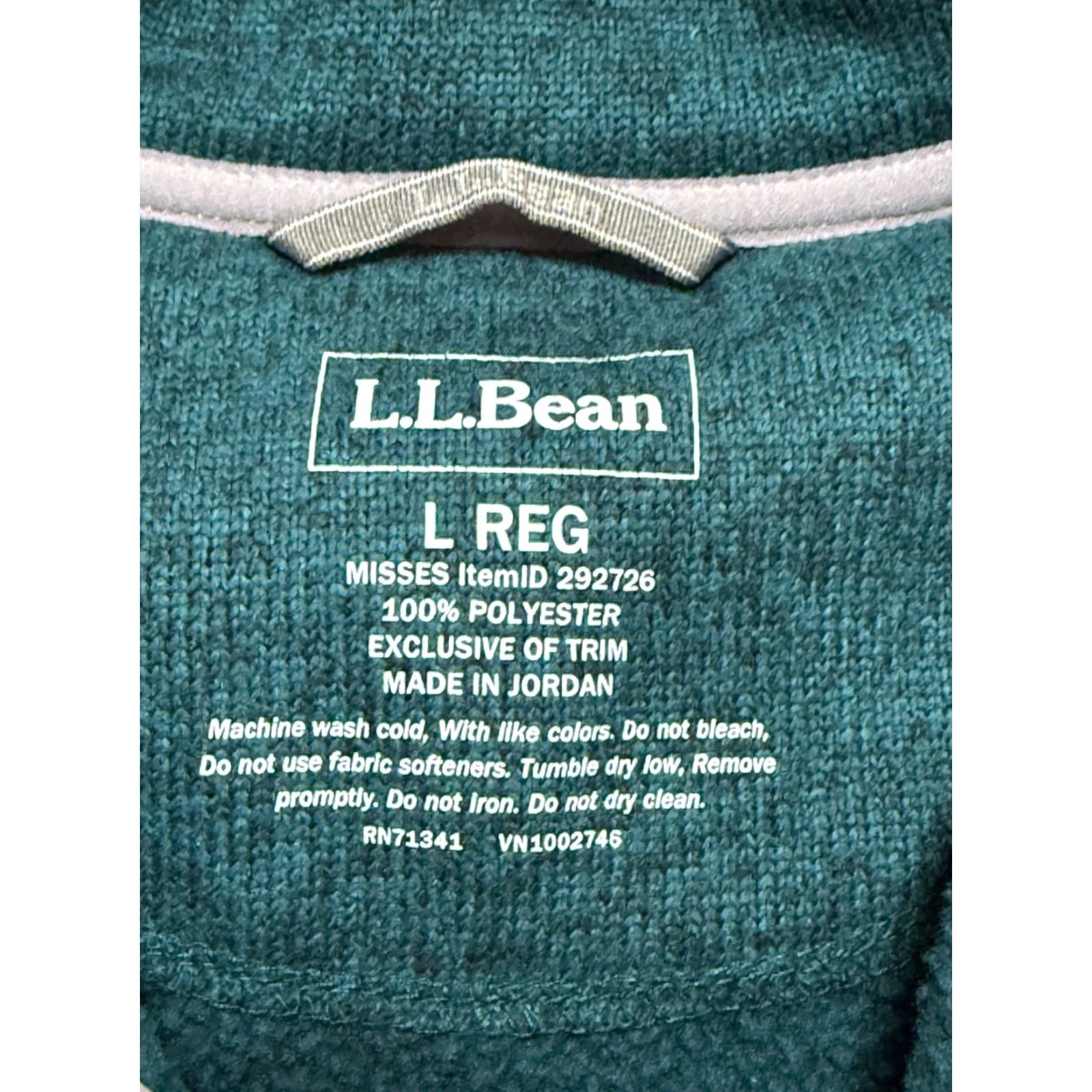 Vintage L.L.Bean Sweater Men's Size Large Green 1/4 Buttons Pullover Long Sleeve Vintage No (adjusted to fit 200-char max and rules) Size US L / EU 52-54 / 3 - 5 Thumbnail