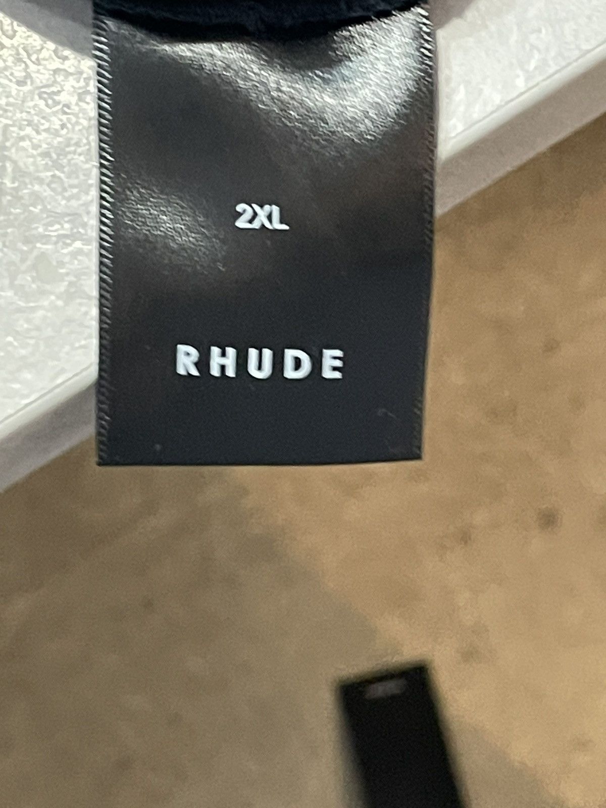 Rhude Rhude Santo Tee Vintage Black Size US XXL / EU 58 / 5 - 7 Thumbnail
