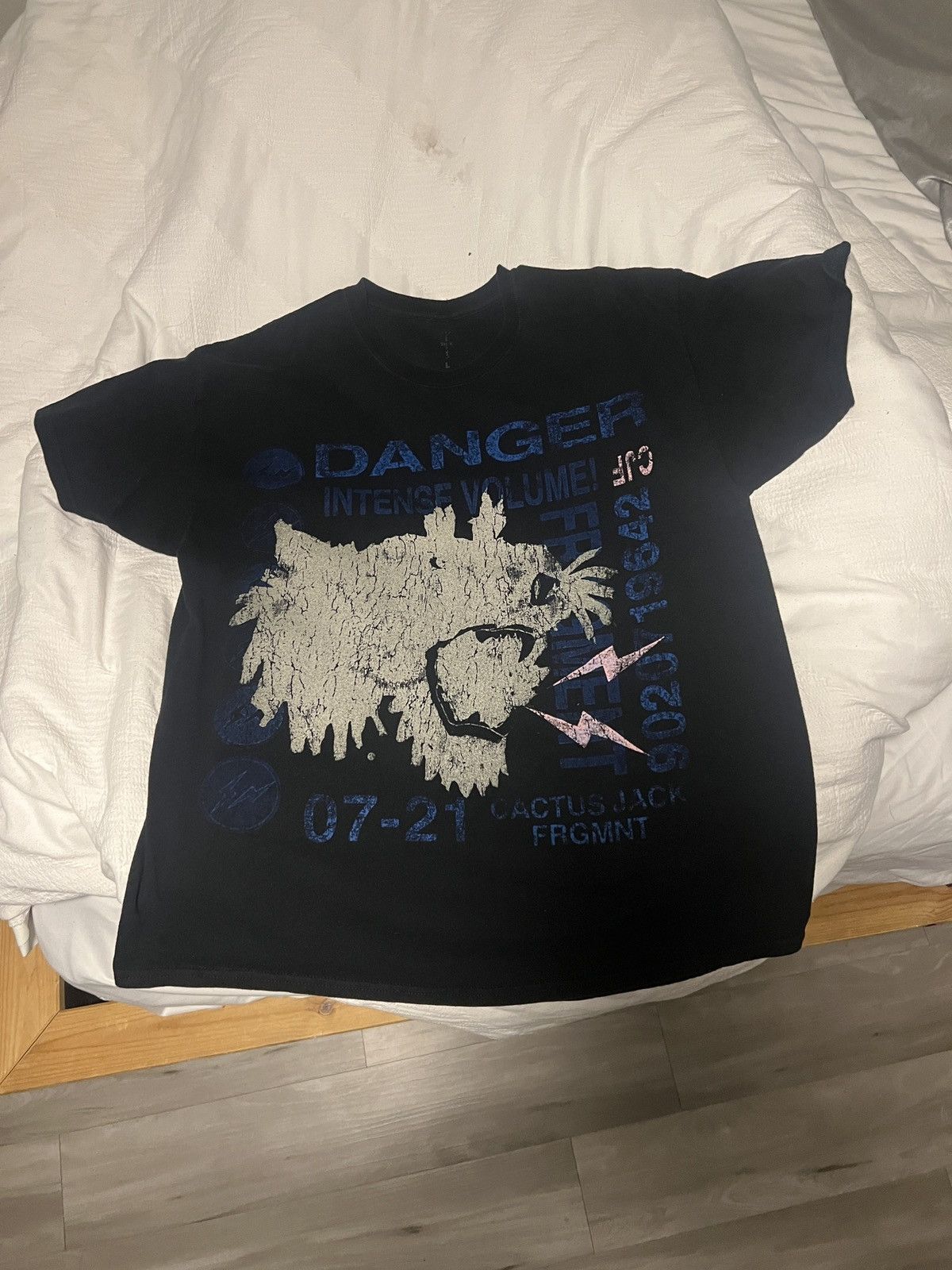 Travis Scott Cactus Jack x Fragment Tee Size US L / EU 52-54 / 3 - 2 Thumbnail