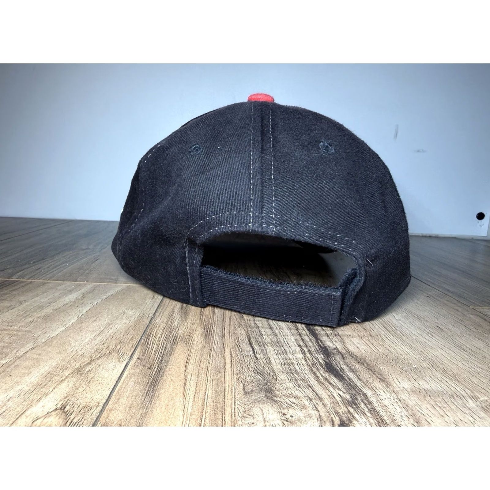 Vintage VINTAGE Betty Boop Hat Cap Black 90s Flames Fire Y2K Mens Size ONE SIZE - 5 Thumbnail