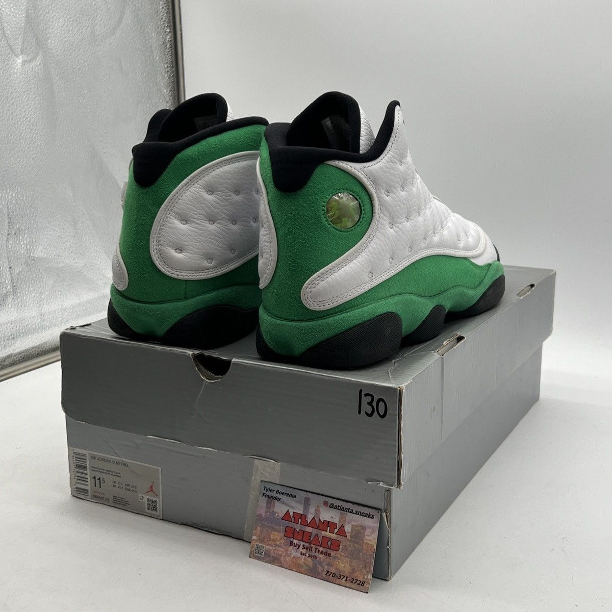 Jordan Brand Air Jordan 13 lucky green Size US 11.5 / EU 44-45 - 5 Thumbnail