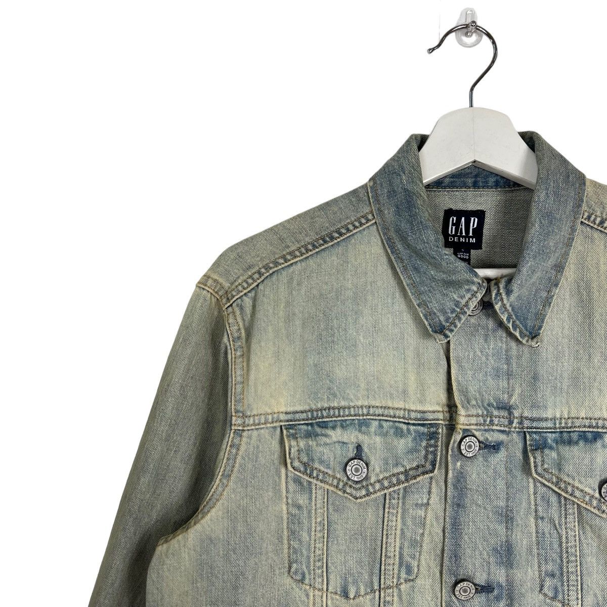 Gap × Vintage 🔥 VINTAGE GAP TRUCKER DENIM JACKET Size US S / EU 44-46 / 1 - 6 Thumbnail