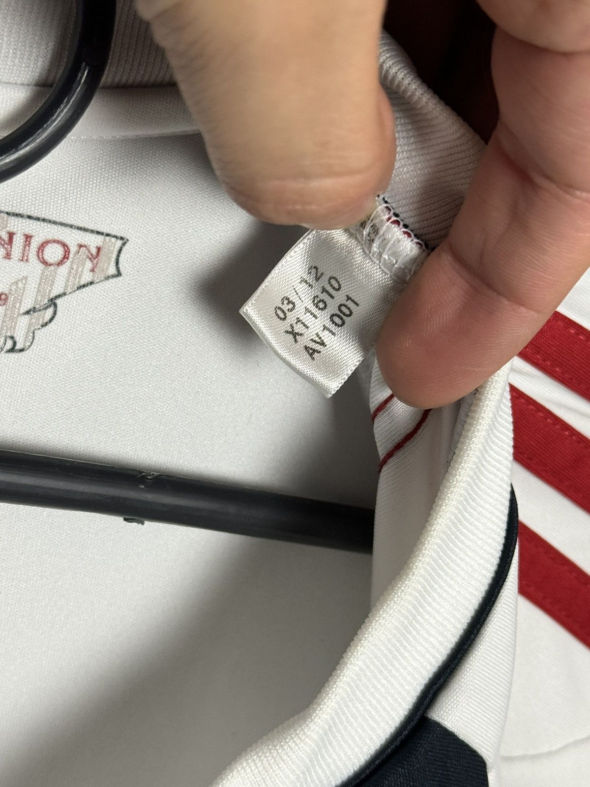 Adidas Denmark 12/13 Away Football Soccer Jersey T-Shirt Size US L / EU 52-54 / 3 - 17 Thumbnail