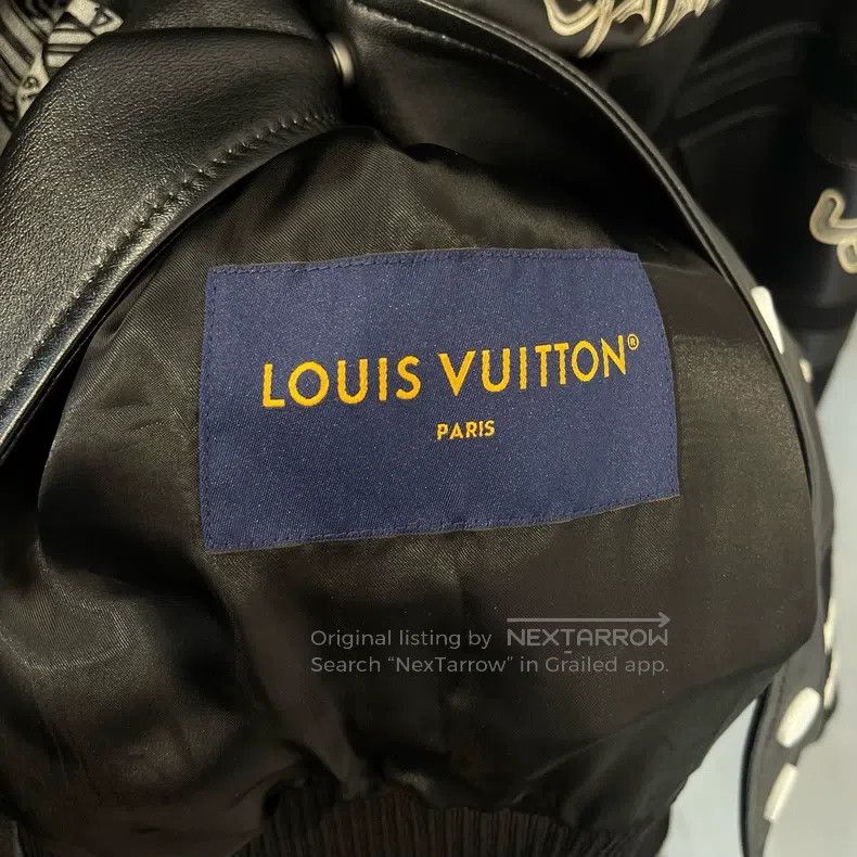 Louis Vuitton Louis Vuitton Note logo patchwork leather baseball jacket Size US M / EU 48-50 / 2 - 4 Thumbnail