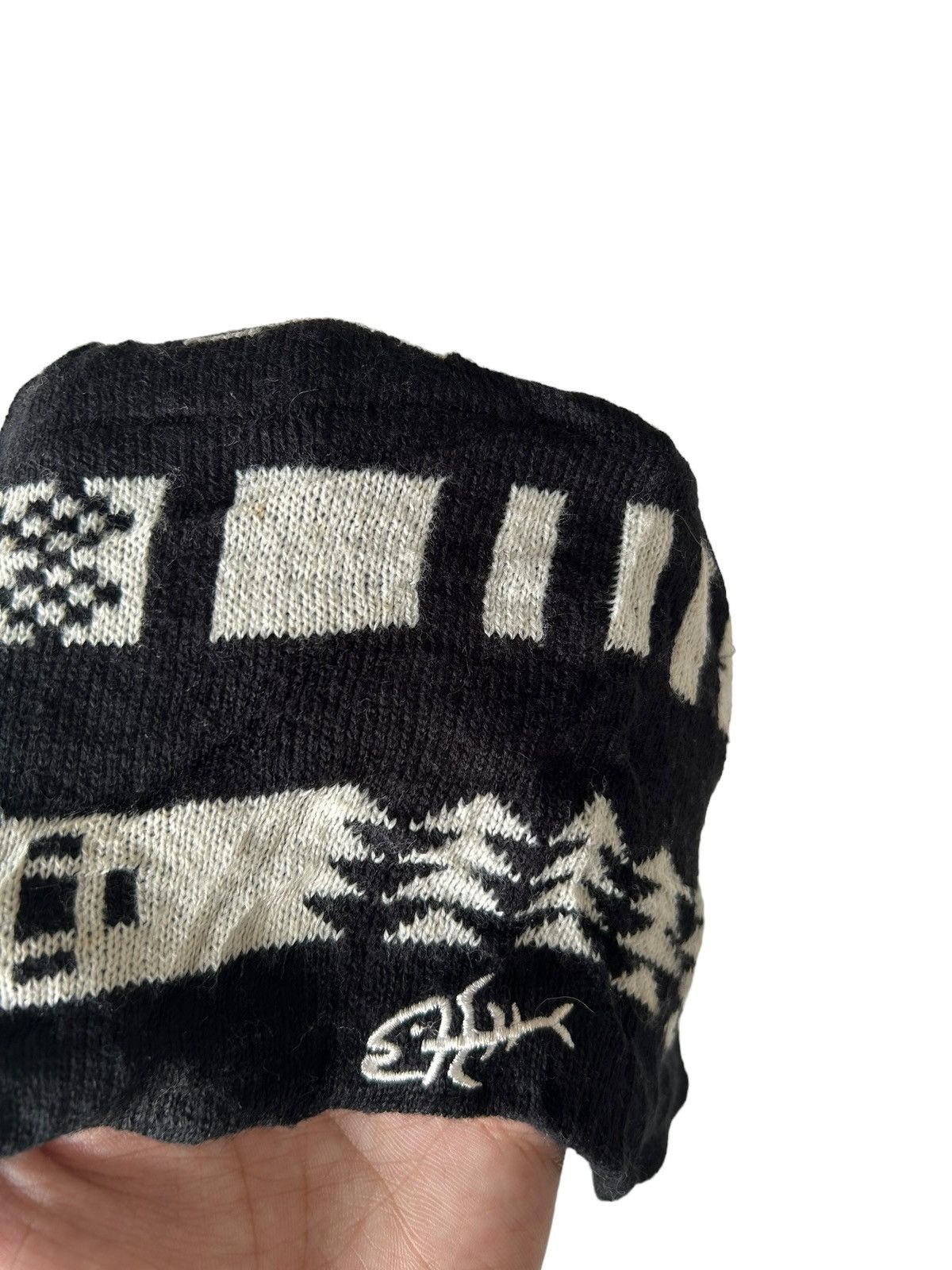 20471120 × Japanese Brand Vintage Screamer Nice Design Beanie Hats skowcap Size ONE SIZE - 3 Thumbnail