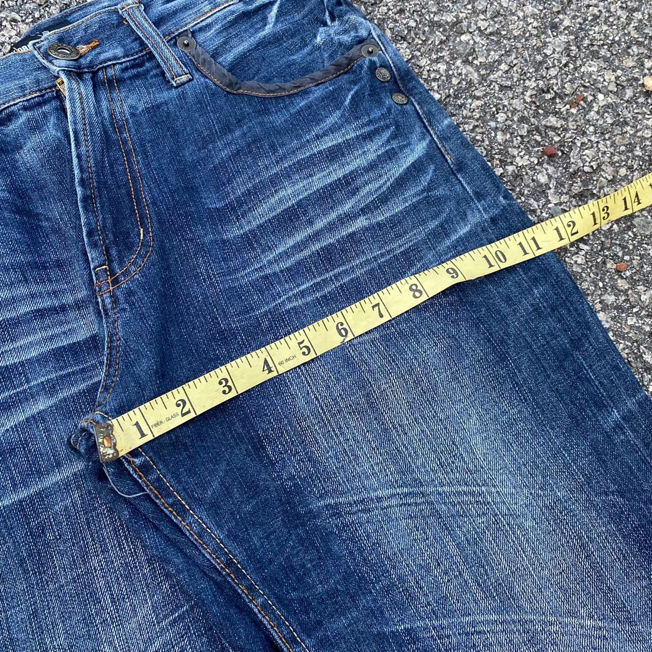 If Six Was Nine 💥Best Offer💥Vintage OririnJeans Distressed Denim Size US 32 / EU 48 - 4 Thumbnail