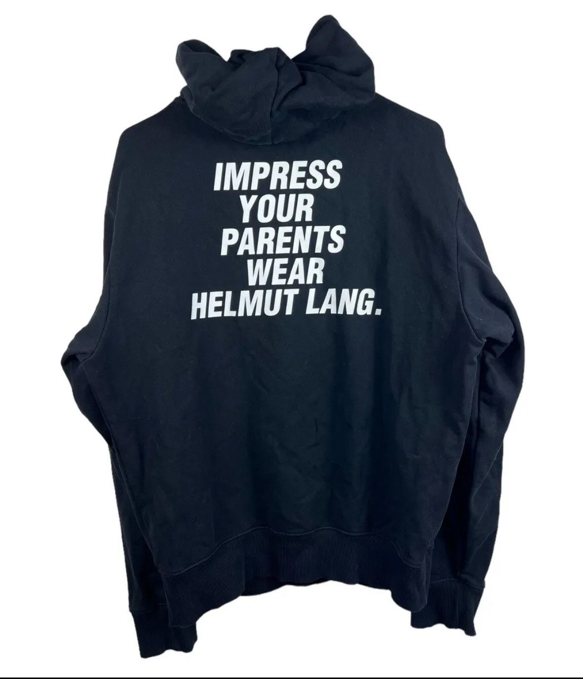 image of Helmut Lang Hoodie in Black, Men's (Size Small)