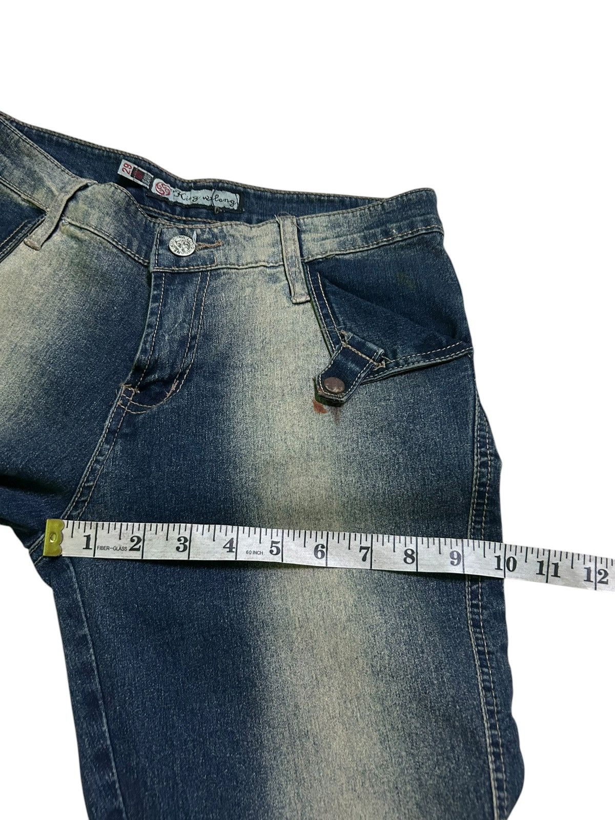 Japanese Brand × Kapital × Vintage FLARE Japanese Denim Jeans Rusty Mudwash Faded Rare Size US 27 - 22 Thumbnail