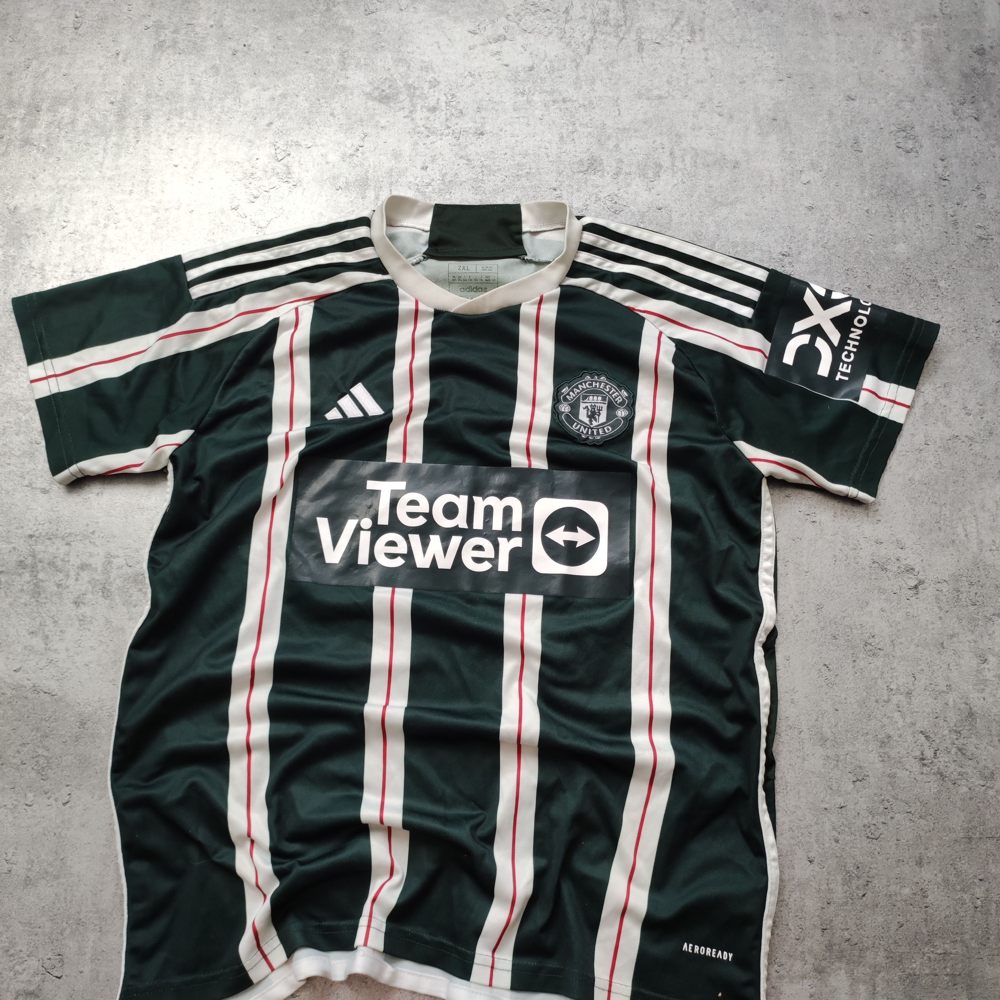 Other RARE Manchester United 2023/24 Away Adidas Football Kit Size US XL / EU 56 / 4 - 2 Thumbnail