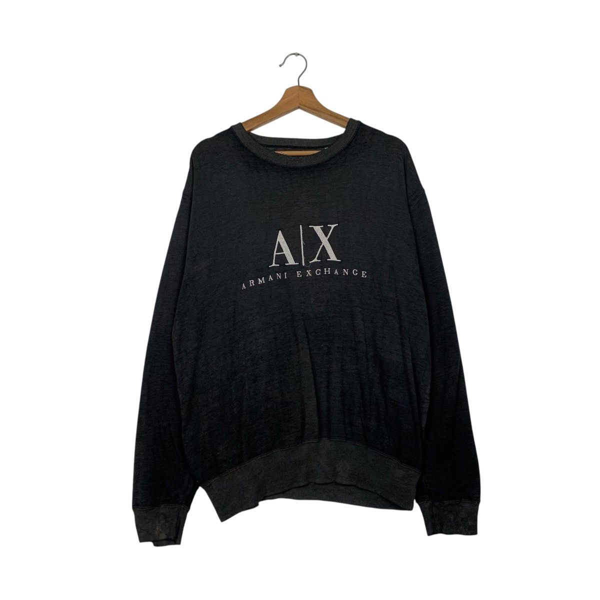 Armani Exchange Armani Exchange Embroidery Crewneck Sweatshirt Size US M / EU 48-50 / 2 - 1 Thumbnail