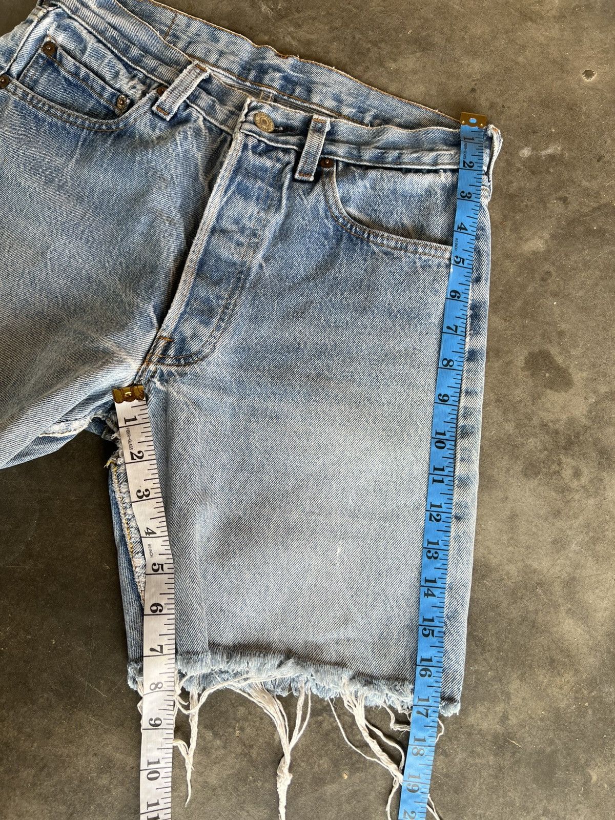 Levi's 💥Vintage 80’s Levis 501 Short Jean Size US 28 / EU 44 - 4 Thumbnail