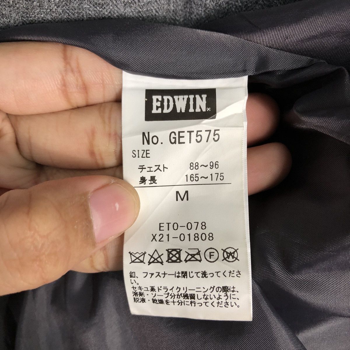 Edwin 📌Vintage Biker Light Puffer Jacket Hoodie Edwin Size US M / EU 48-50 / 2 - 21 Thumbnail