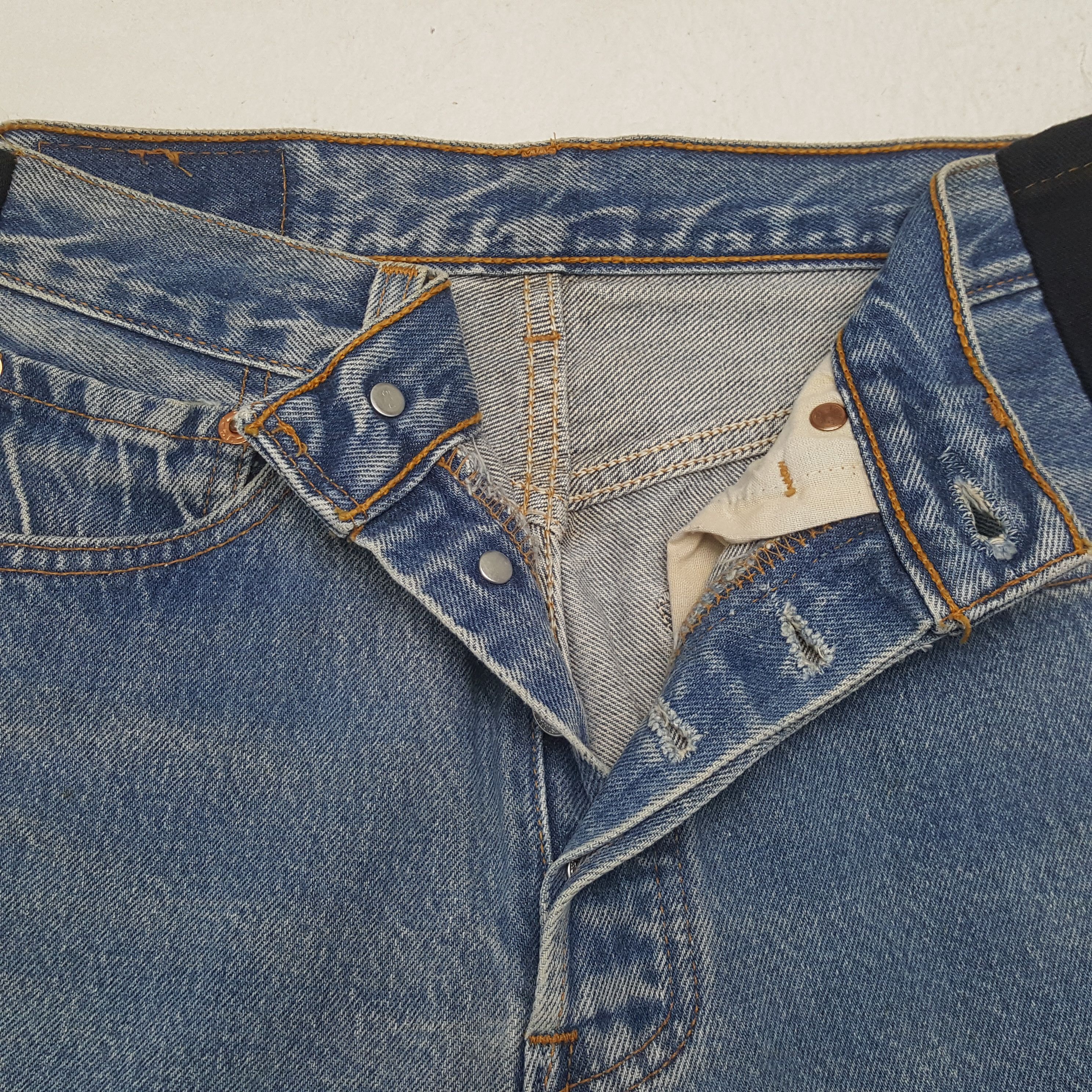 Levi's Levis 501 Streetwear Fashion Style Jeans RR30 Size US 29 - 12 Thumbnail