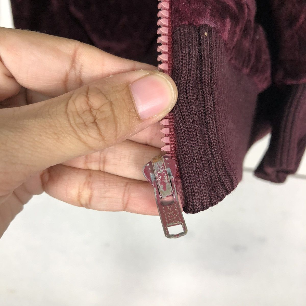 Japanese Brand 🔥90’s Vintage Velvet Bomber Jacket Granstonere japan Size US M / EU 48-50 / 2 - 14 Thumbnail