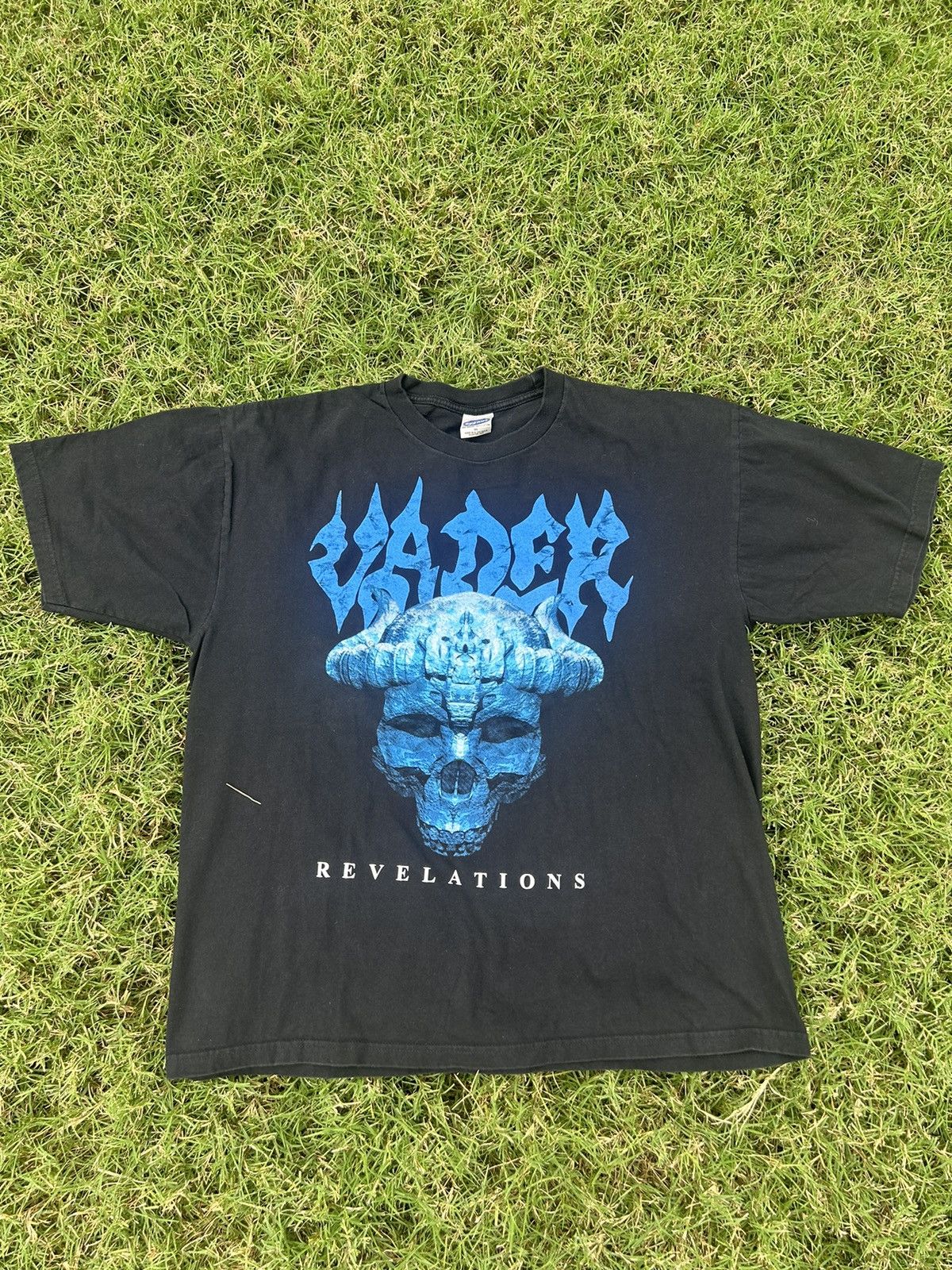 Band Tees × Vintage Vintage Y2k 2002 VADER Revelations Metal Band Cygnus Size US XL / EU 56 / 4 - 2 Thumbnail