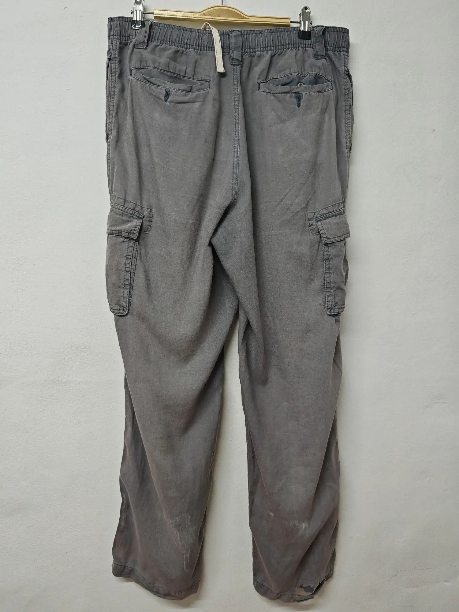 Japanese Brand Caribbean Multipocket Cargo Pants Size US 31 - 5 Thumbnail
