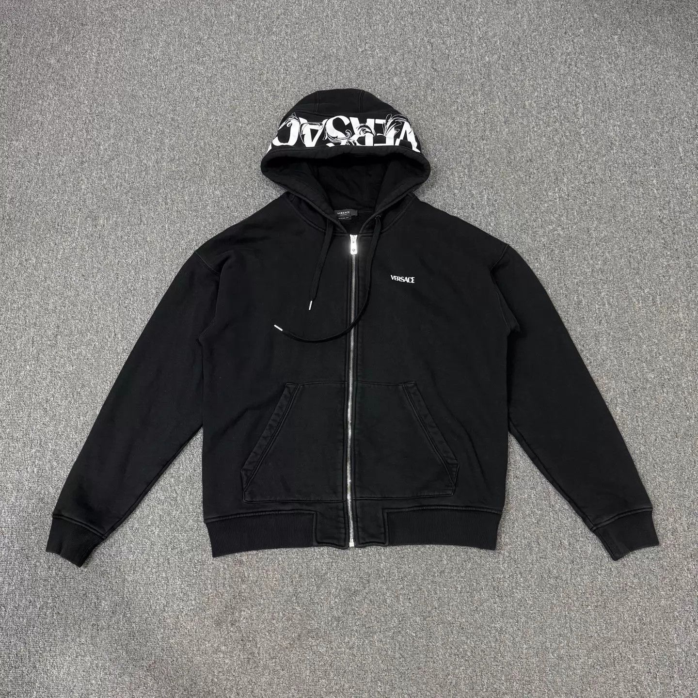 Versace Versace zip-up jacket set black M 95 new Size US M / EU 48-50 / 2 - 2 Thumbnail