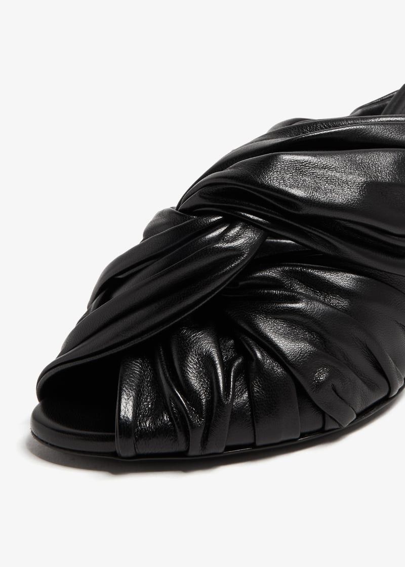 Givenchy o1w1db10525 Twist Mules in Black Size US 9 / IT 39 - 2 Thumbnail