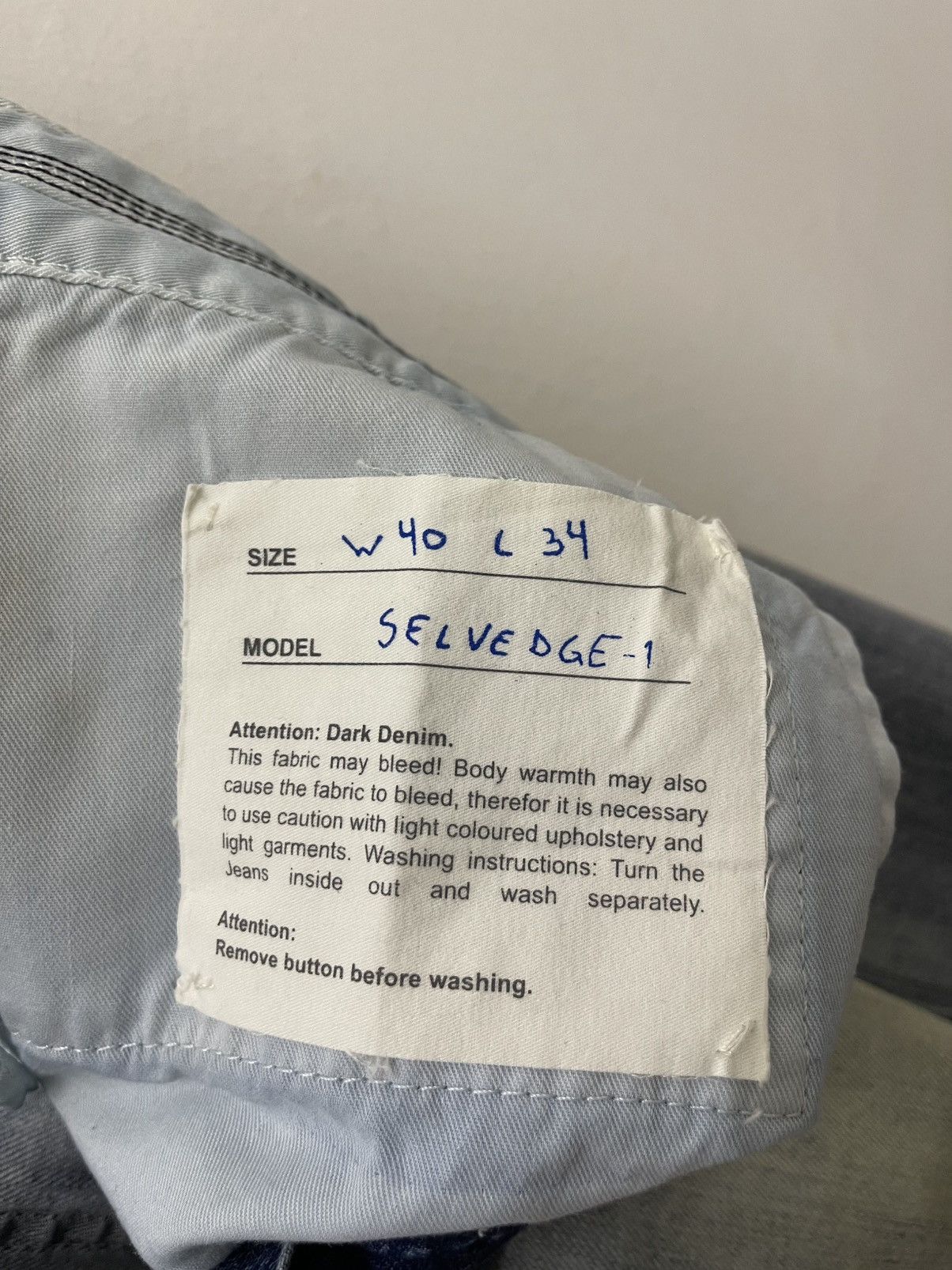 Hugo Boss Rare HUGO BOSS Selvedge Denim Size US 40 / EU 56 - 17 Thumbnail
