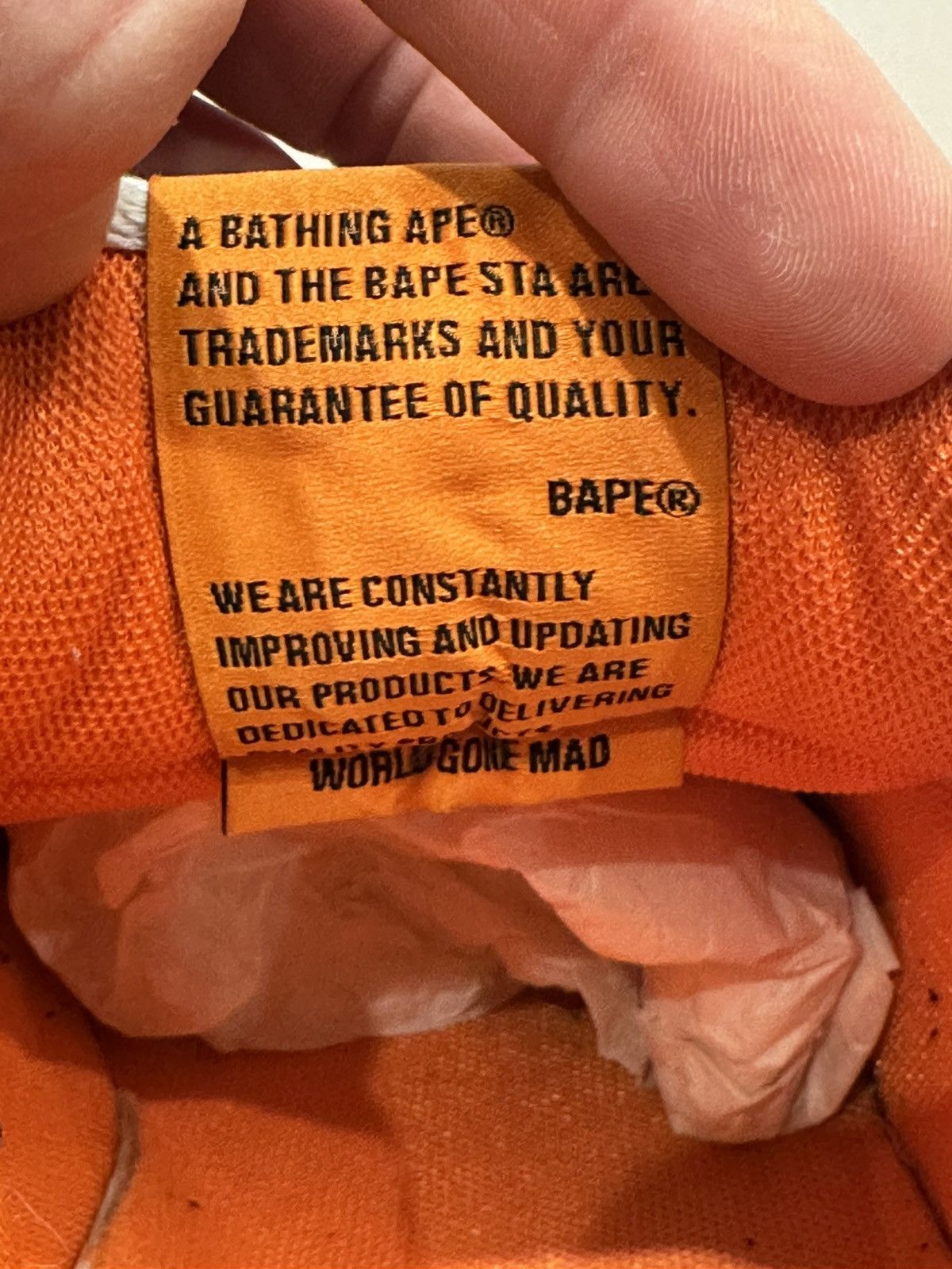 Bape × Heron Preston Heron Preston x A BATHING APE Bapesta Size US 10 / EU 43 - 8 Thumbnail