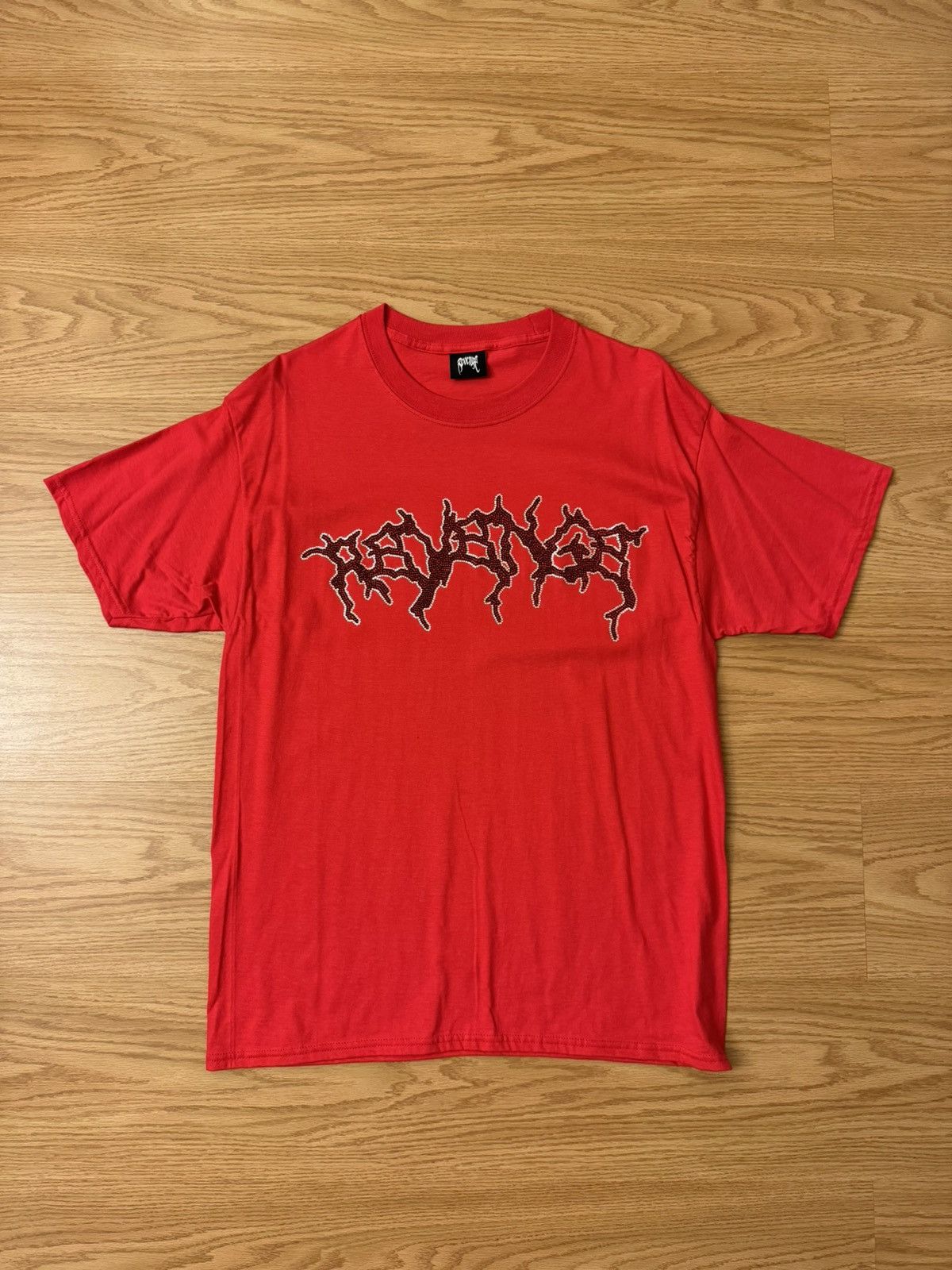Revenge Revenge Rhinestone Tee Size US L / EU 52-54 / 3 - 1 Thumbnail