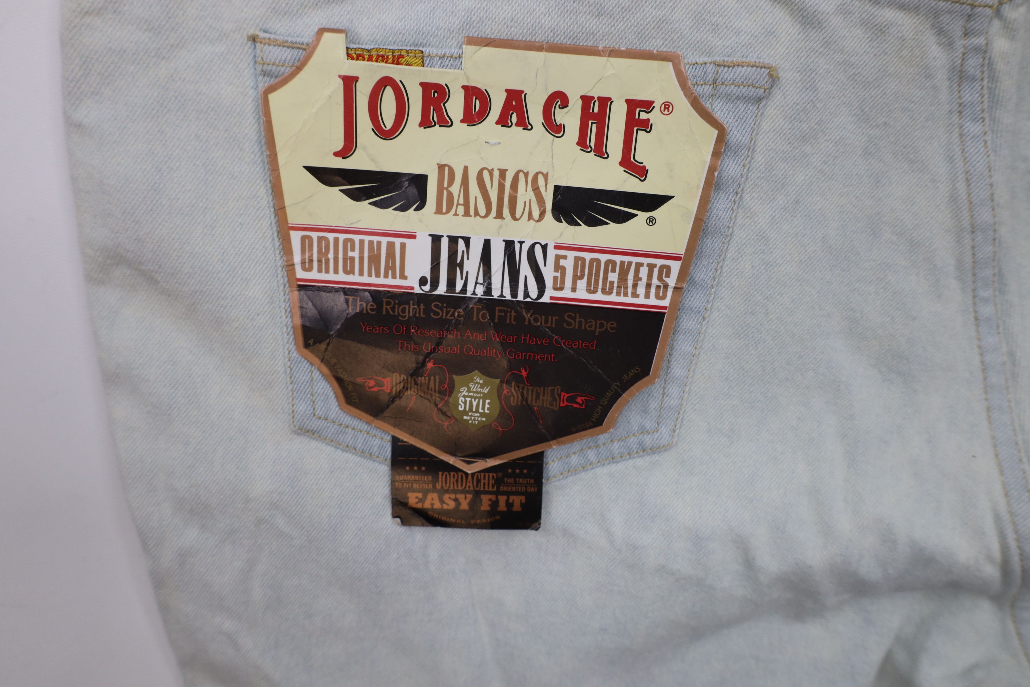 Vintage Deadstock Vintage 90s Streetwear Fit Denim Jean Shorts Blue Size US 42 / EU 58 - 13 Thumbnail