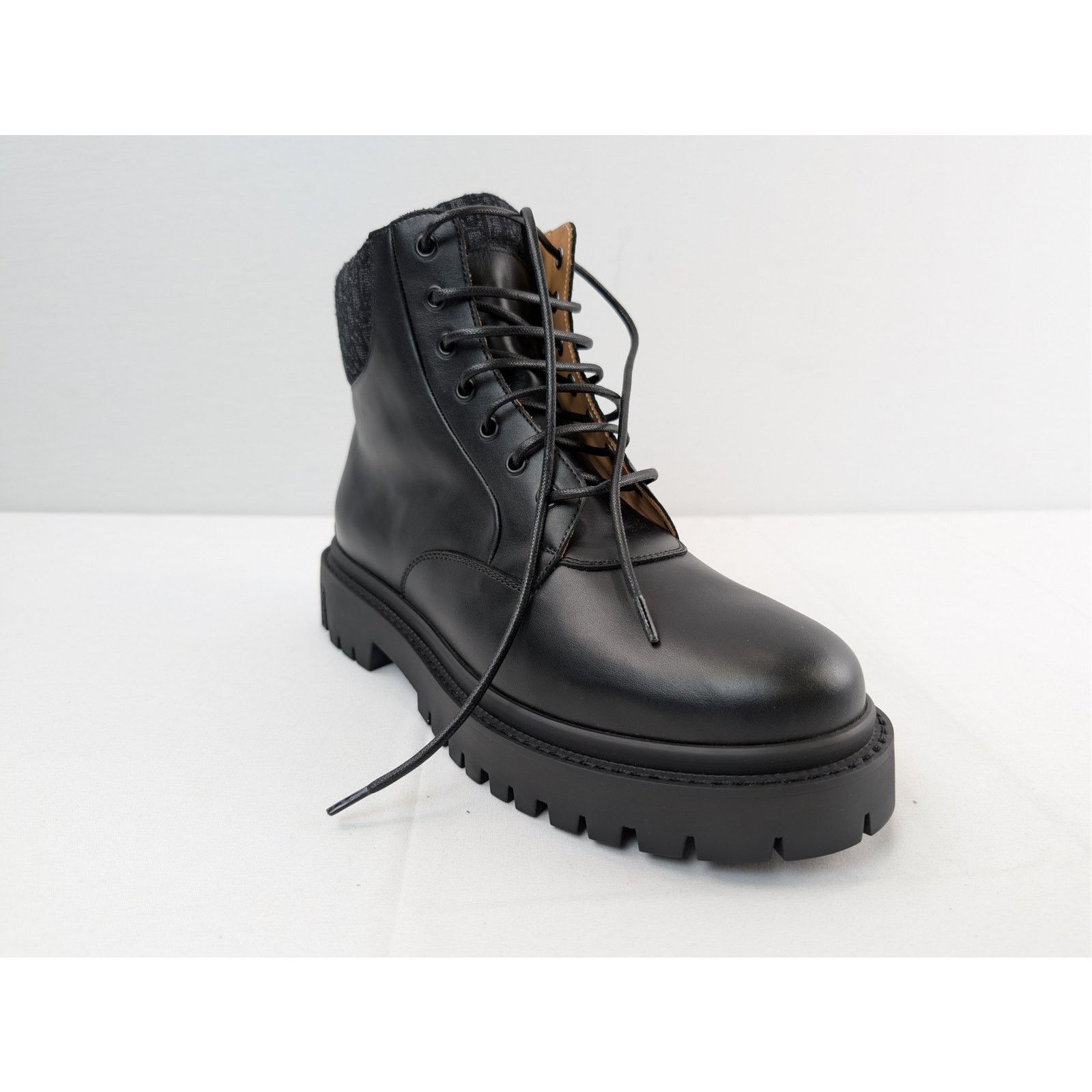 Dior o1rshd1 Oblique jacquard Explorer III Ankle Boot in black Size US 9.5 / EU 42-43 - 3 Thumbnail