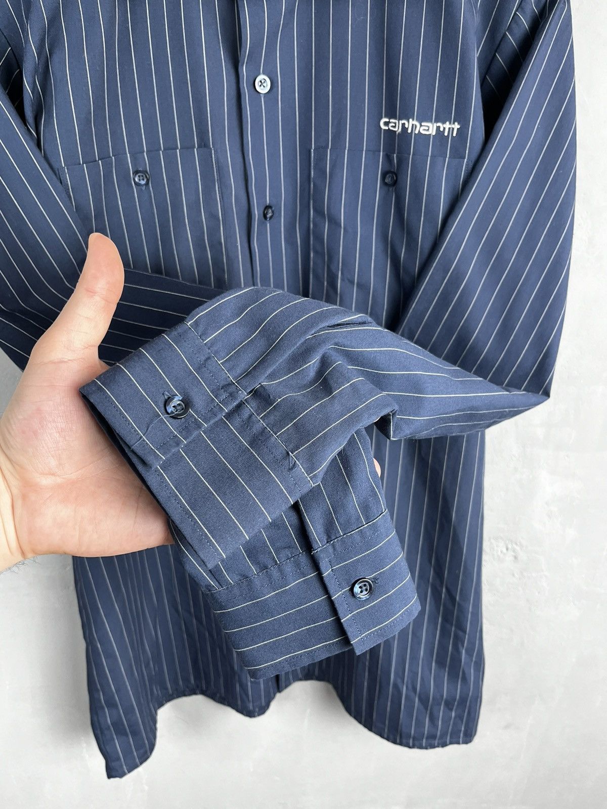 Carhartt × Carhartt Wip × Vintage Carhartt work shirt vintage Size US M / EU 48-50 / 2 - 8 Thumbnail
