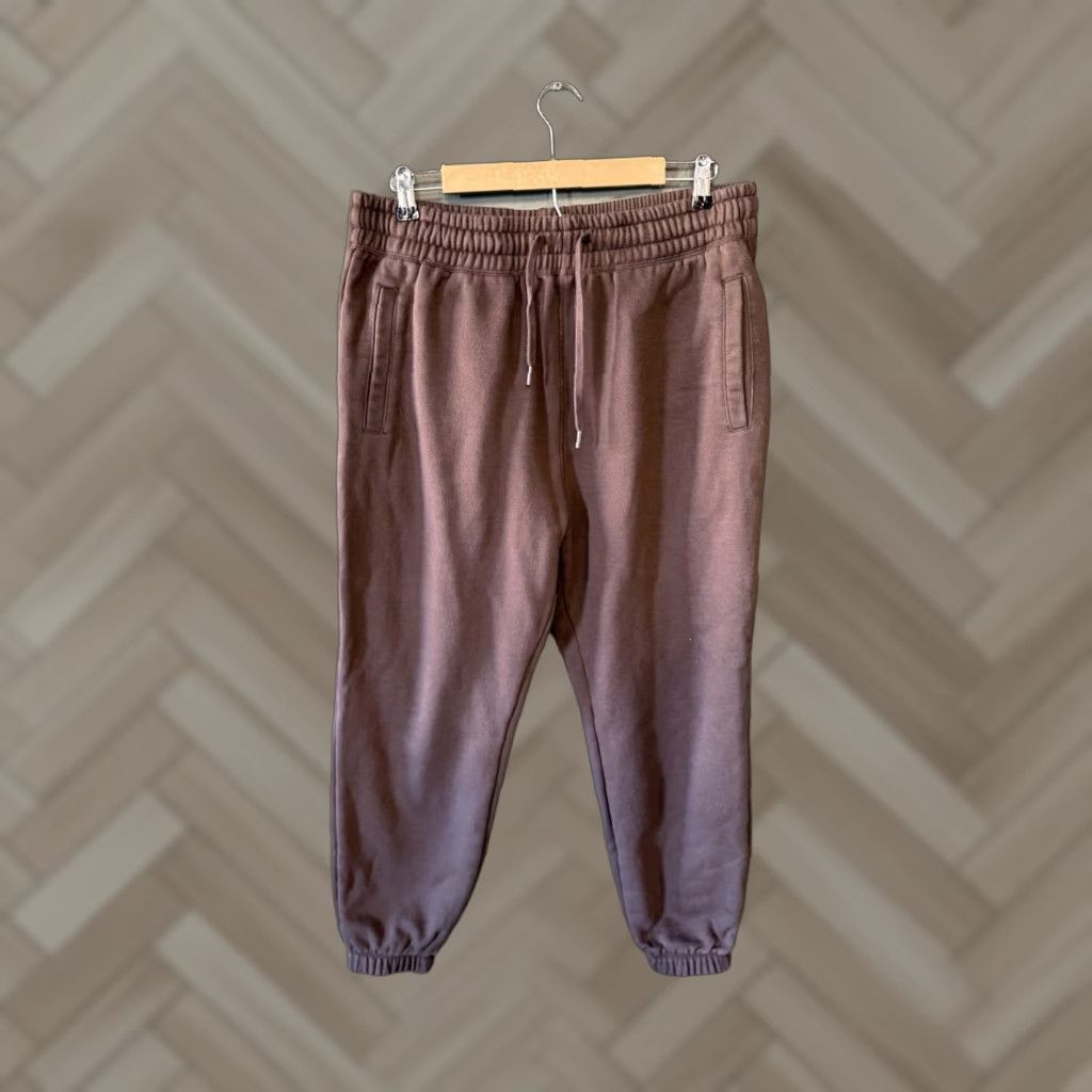 Vintage Maison Article Mens Brown Jogger Sweatpants Drawstring Size L Size US 33 - 1 Thumbnail