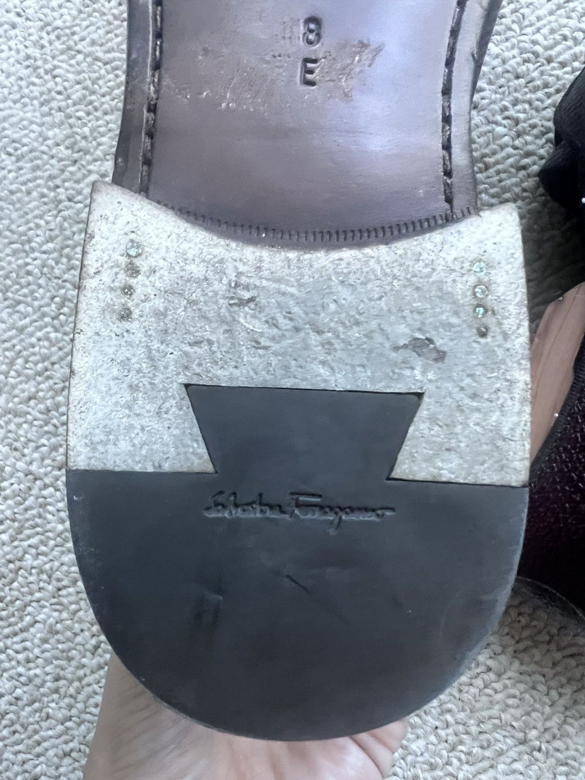 Salvatore Ferragamo Salvatore Ferragamo Boston Men's Oxford Dress Shoe Size US 8 / EU 41 - 7 Thumbnail