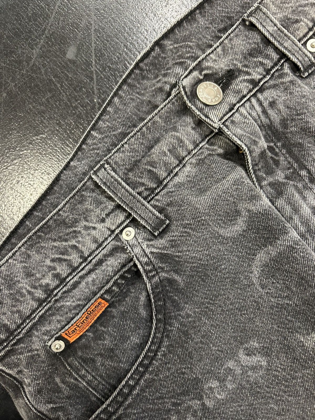 Martine Rose Martine Rose Text Denim Jeans Size US 36 / EU 52 - 3 Thumbnail