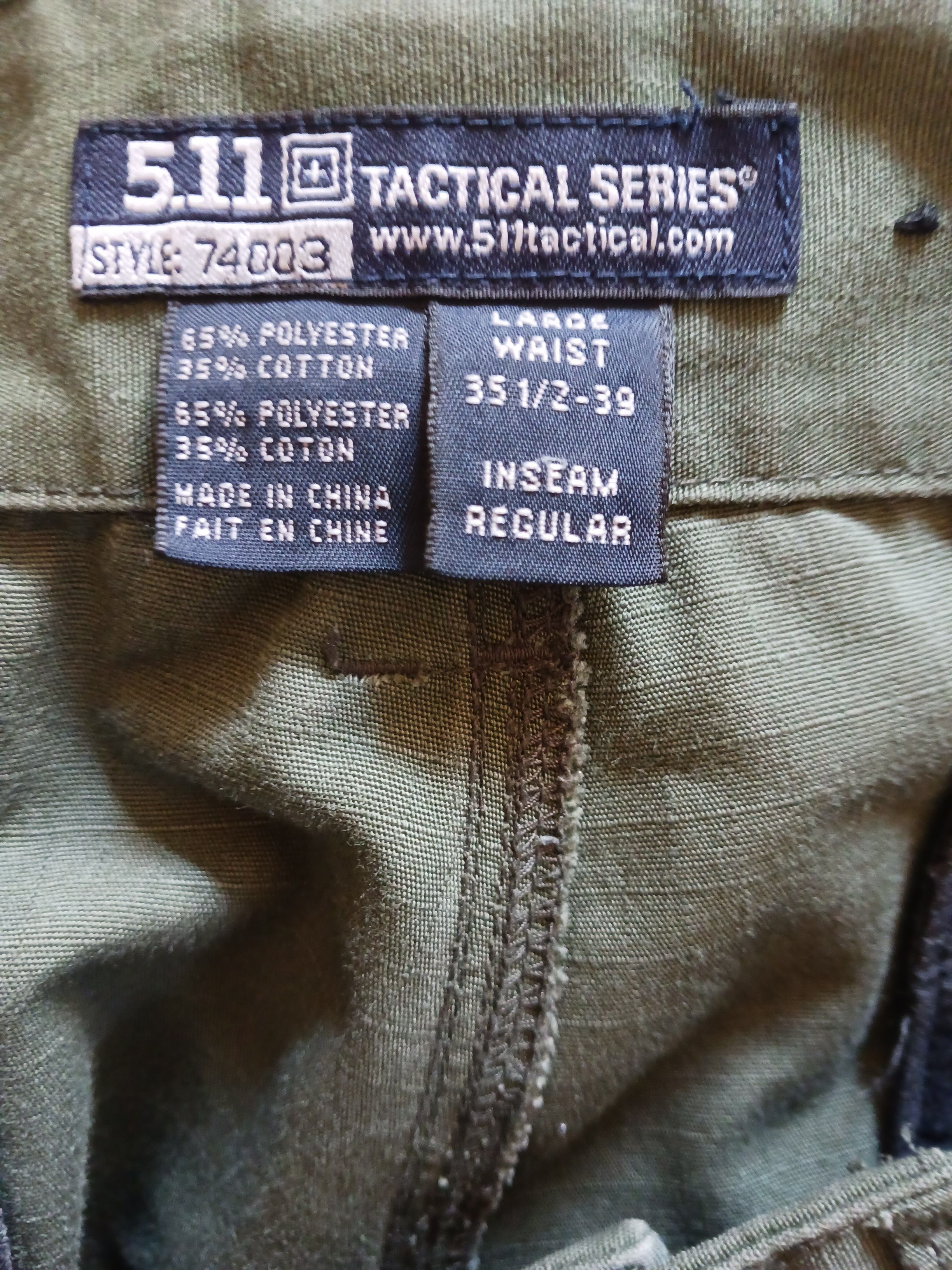 5.11 Tactical® Stryke Pants with Flex-Tac Size US 36 / EU 52 - 3 Thumbnail