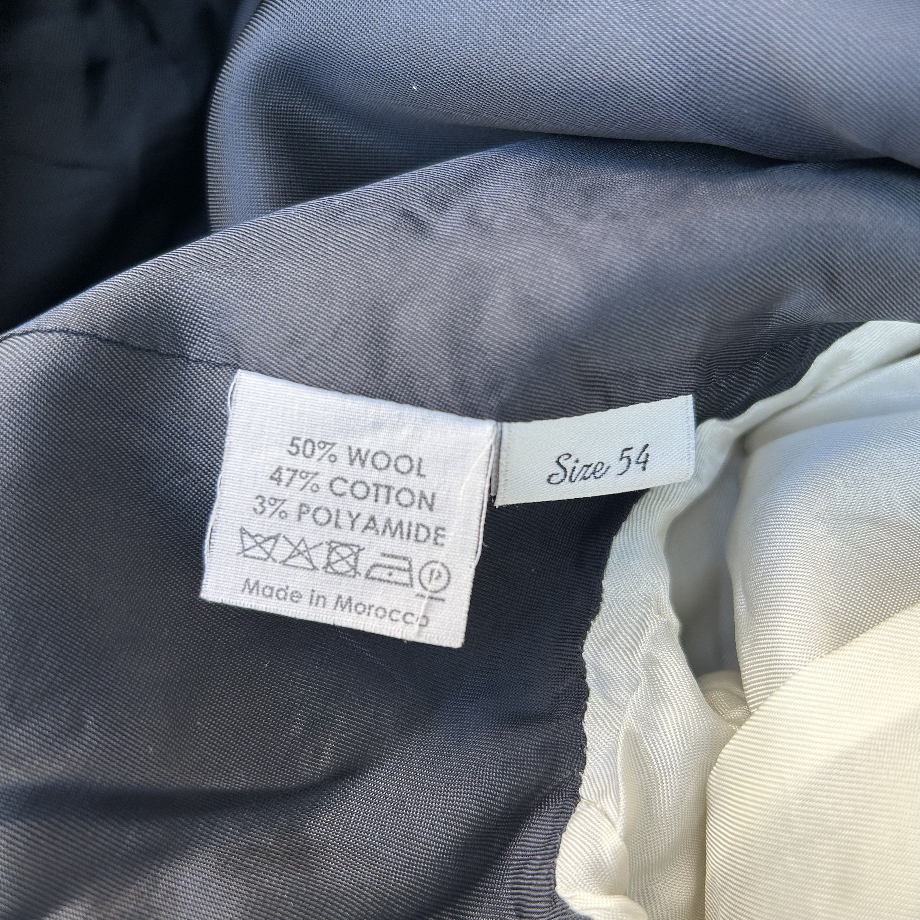 Dries Van Noten Dries van Noten Black Blazer with Subtle Pattern Jacket Size 52R - 8 Thumbnail