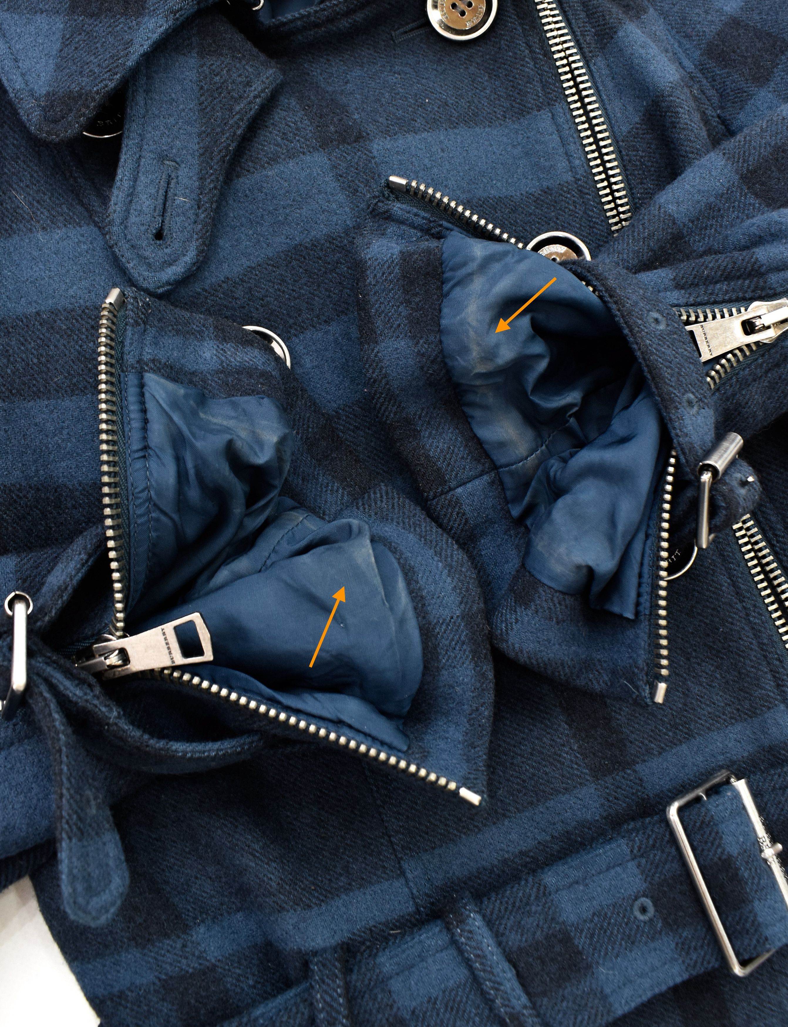 Burberry BURBERRY Brit Full Nova Check Wool Trench Coat Belted Jacket Size M / US 6-8 / IT 42-44 - 13 Thumbnail