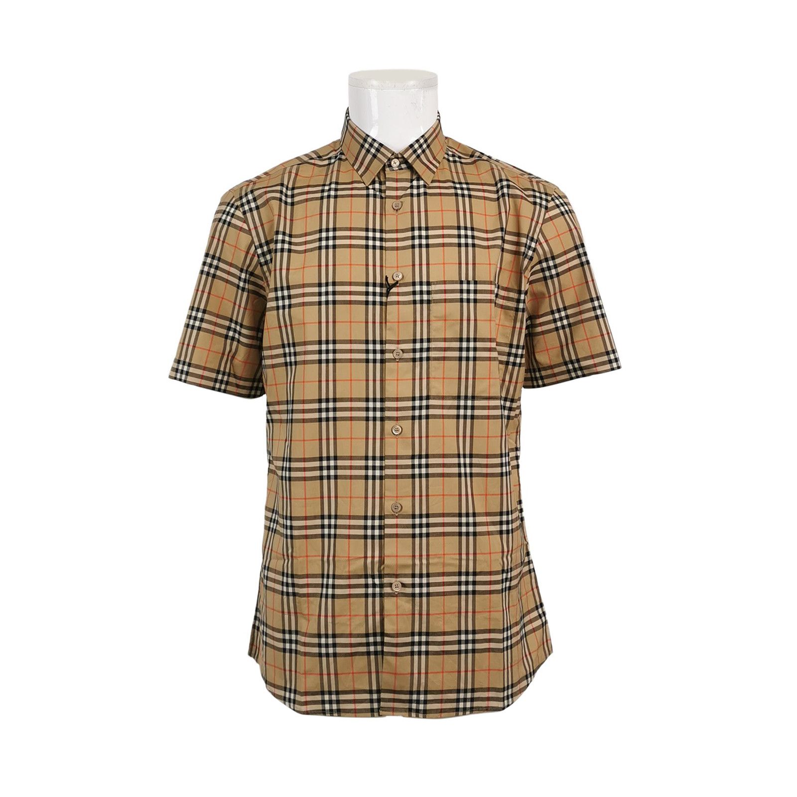 Burberry Burberry Check Short Sleeve Shirt US L Size US L / EU 52-54 / 3 - 1 Thumbnail