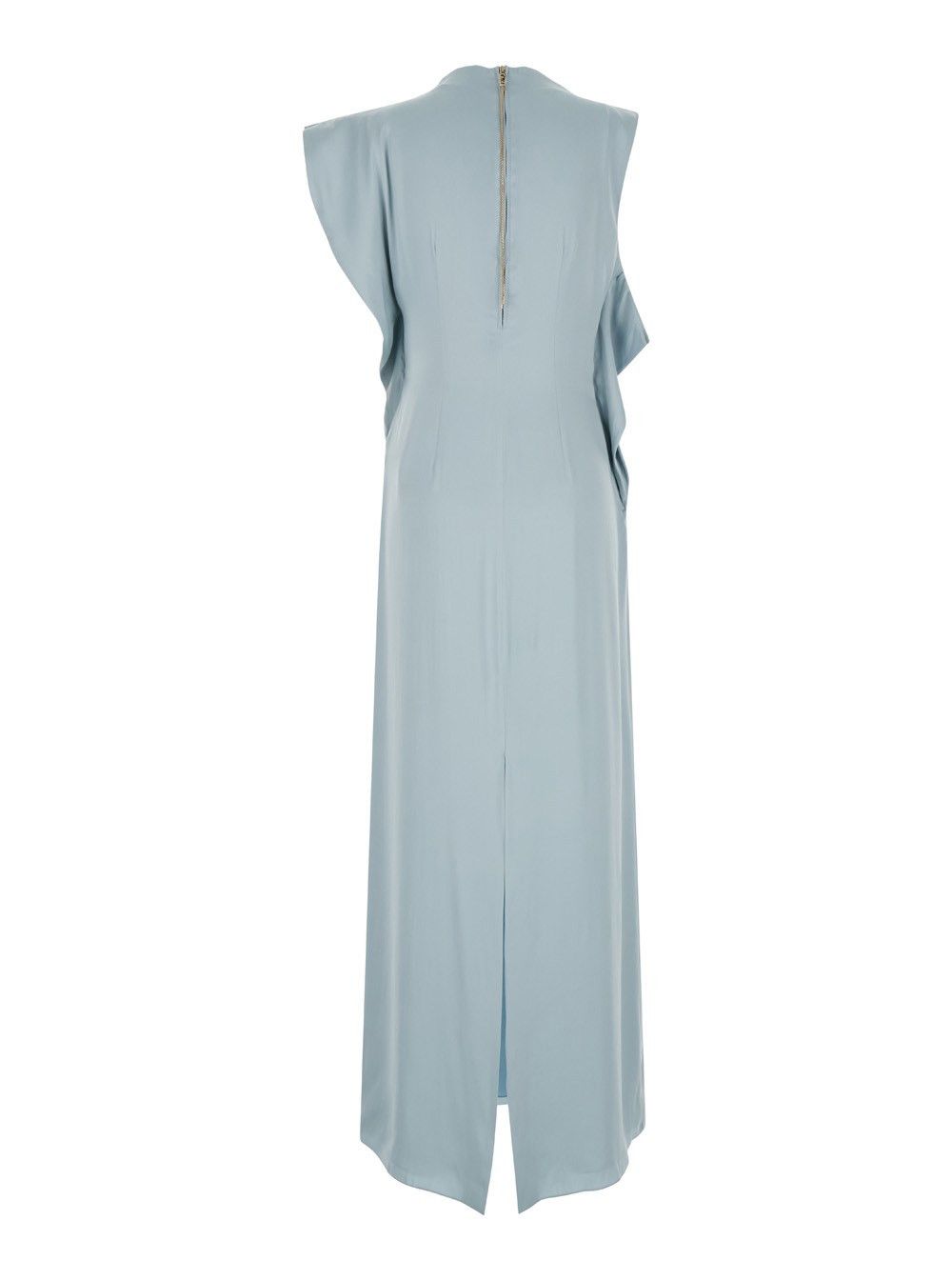 Fendi o1s1wg110825 Dress in Light Blue Size L / US 10 / IT 46 - 2 Thumbnail