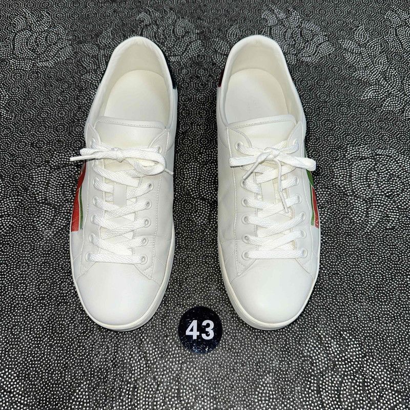 Gucci Gucci ACE Vintage Low-Top Sneakers for Men Size US 9.5 / EU 42-43 - 2 Thumbnail