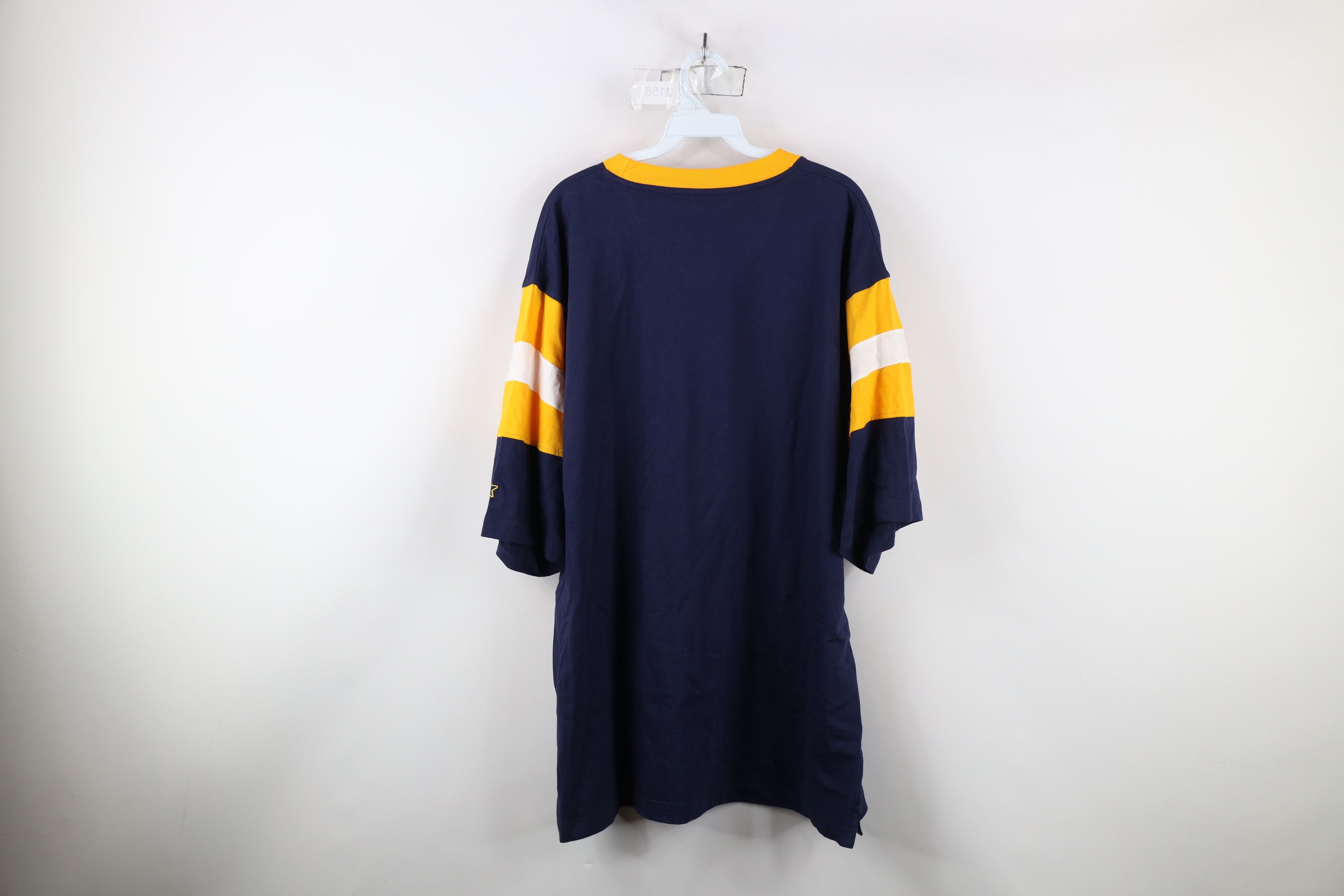 Starter × Vintage Vintage 90s Starter University of Michigan T-Shirt Blue Size US XL / EU 56 / 4 - 13 Thumbnail
