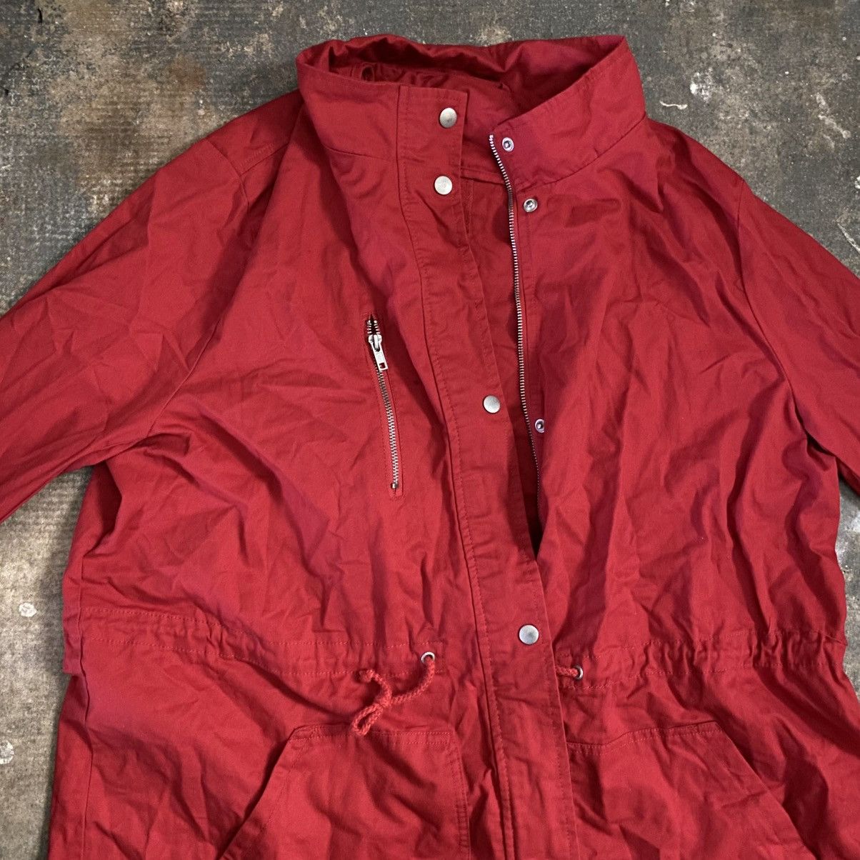 Other Red Lightweight trench coat parka Size L-XL Size US L / EU 52-54 / 3 - 2 Thumbnail