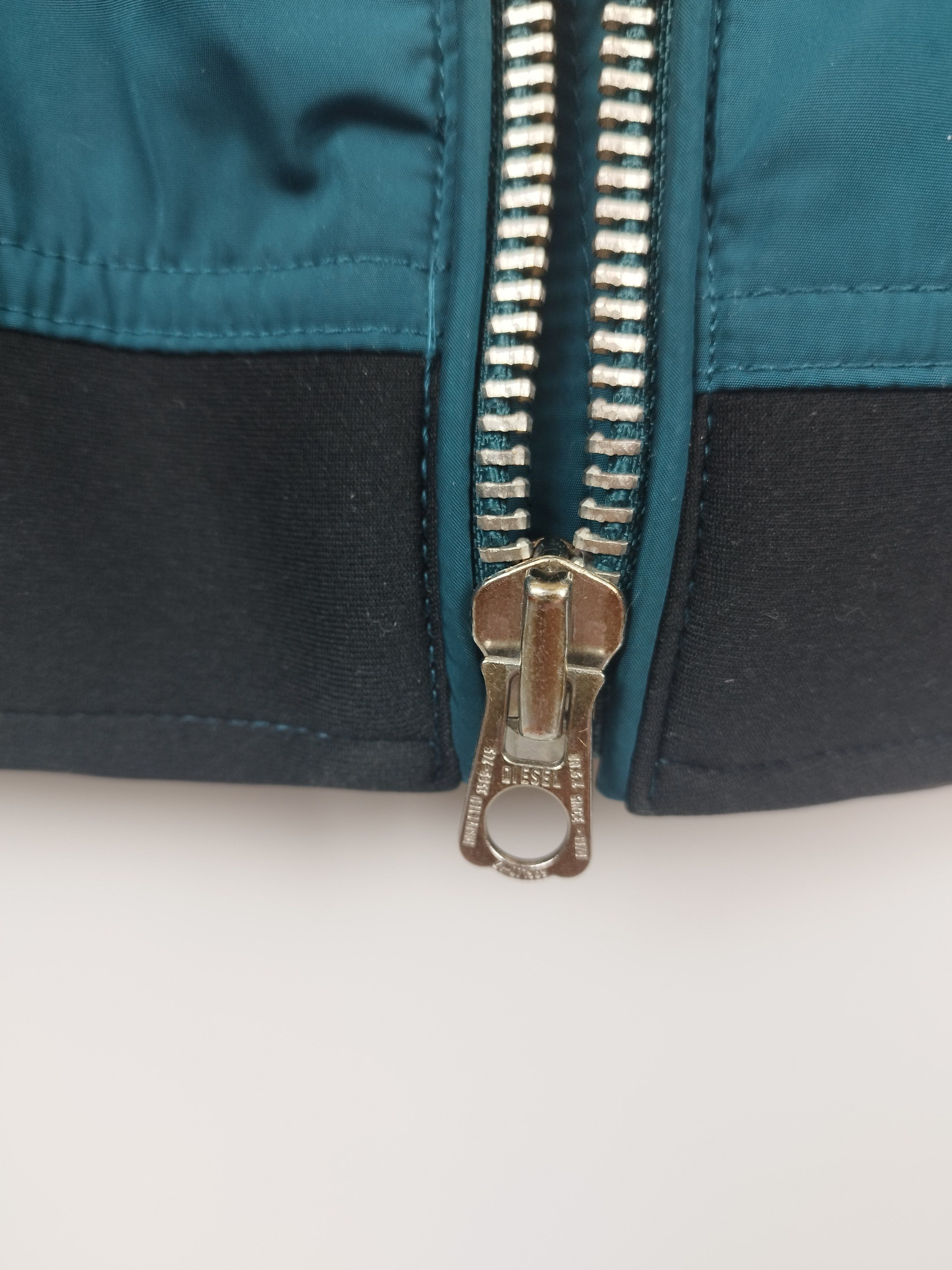 Diesel Diesel Cropped Zip - Up Rider Bomber Jacket Size US M / EU 48-50 / 2 - 9 Thumbnail