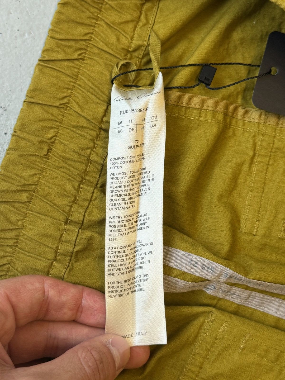 Rick Owens Rick Owens Fogachine SS22 Sulphate Pod Shorts Size US 34 / EU 50 - 6 Thumbnail