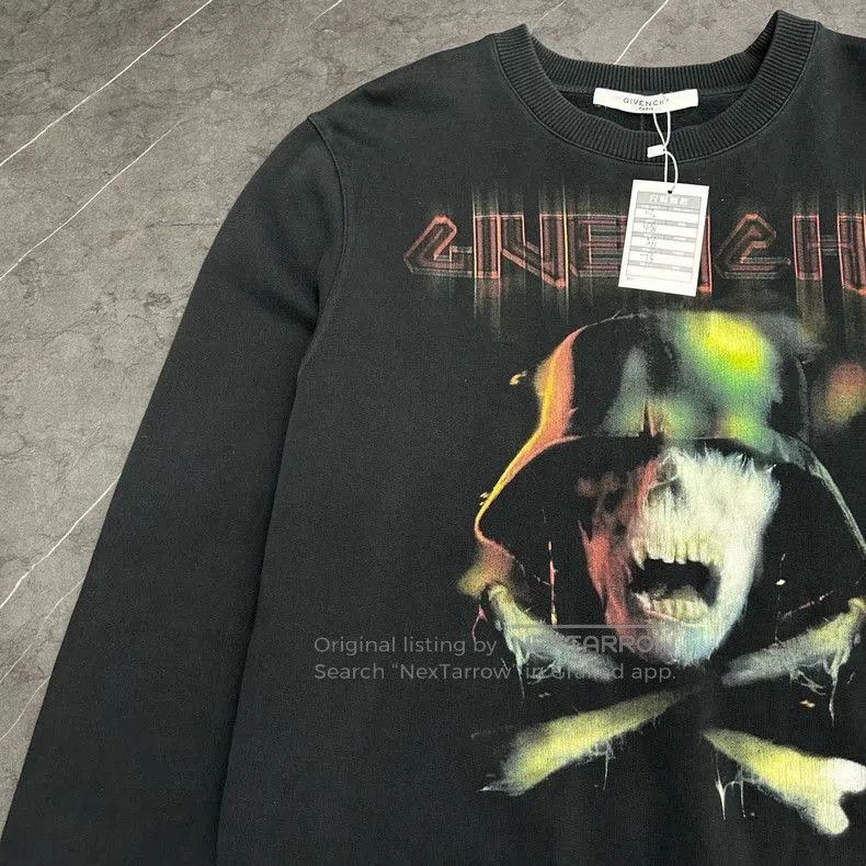 Givenchy GIVENCHY Phantom Skull Crewneck Sweatshirt . Size US S / EU 44-46 / 1 - 3 Thumbnail